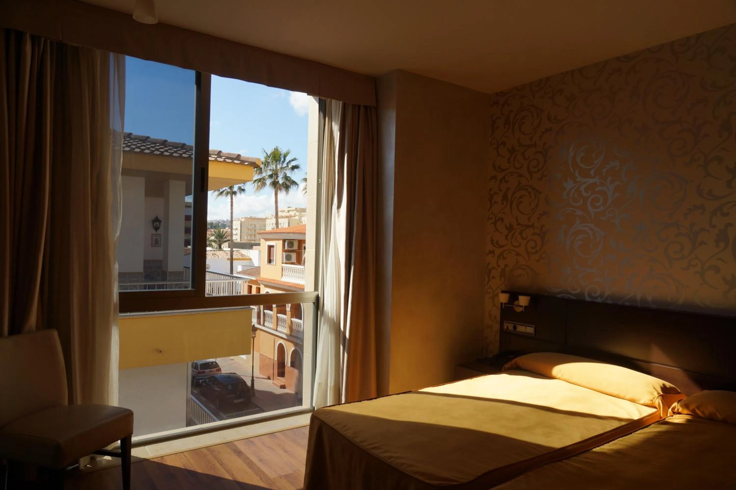 City view, Bed in Don Agustin