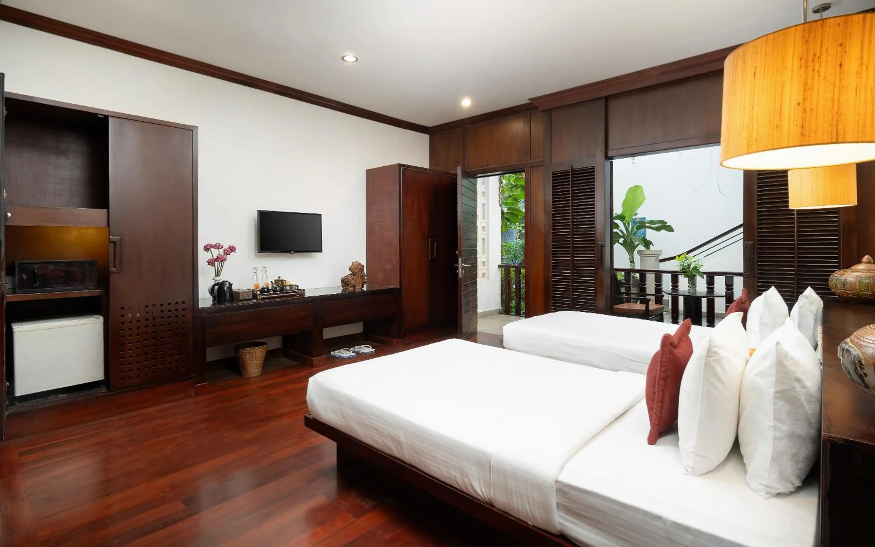 Bed in The Moon Residence & Spa