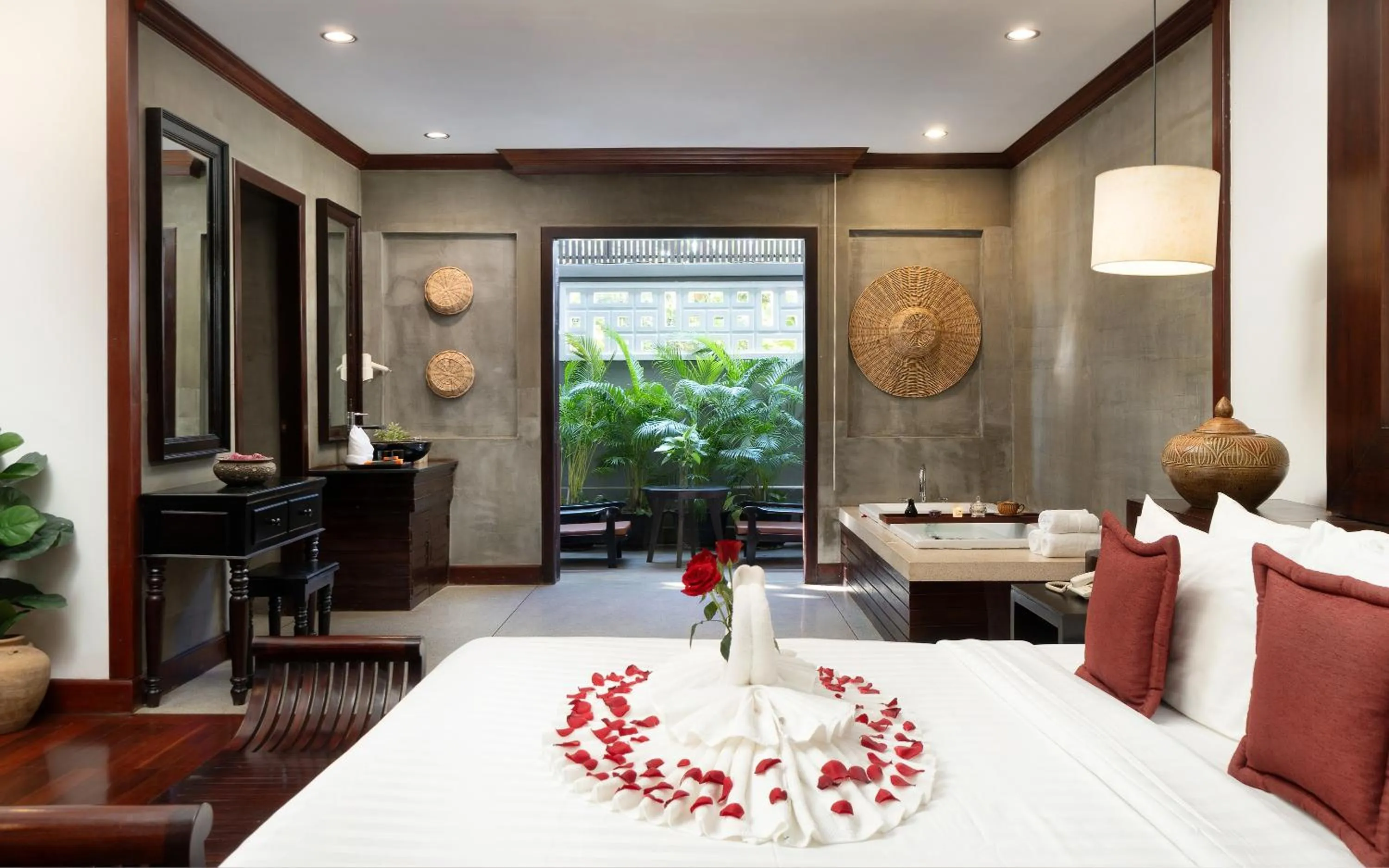 Seating area in The Moon Residence & Spa