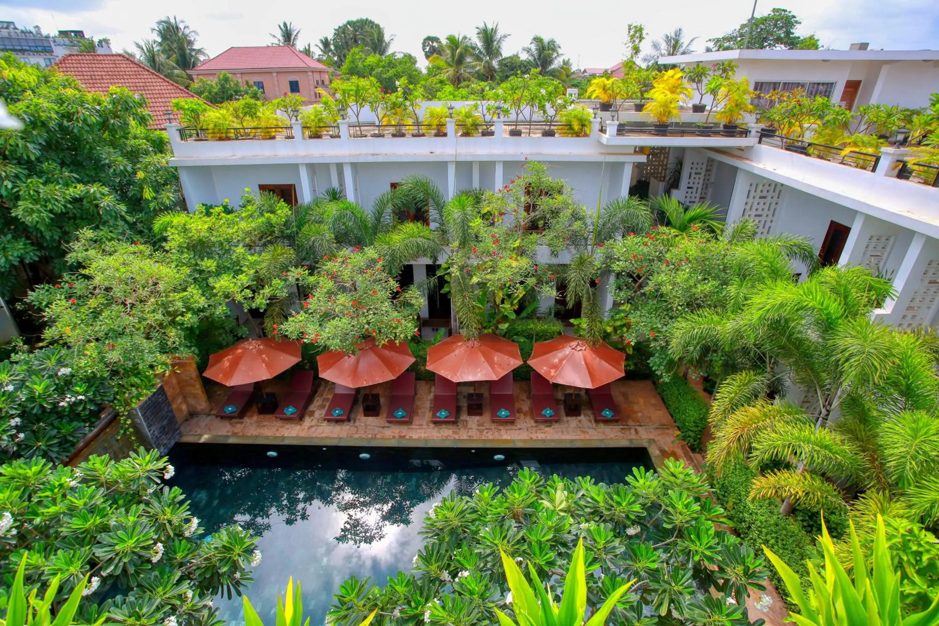 Property building in The Moon Residence & Spa