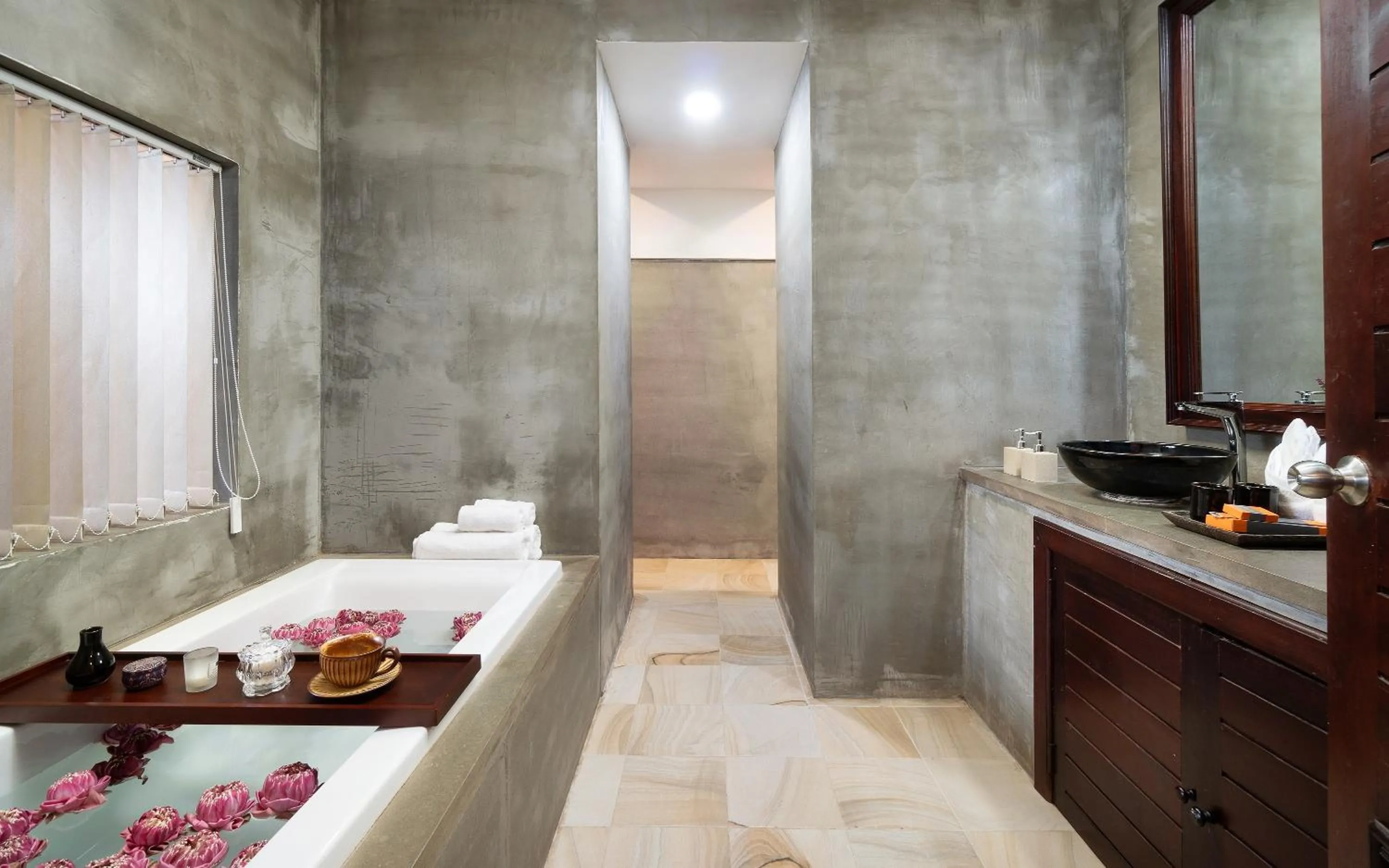 Bathroom in The Moon Residence & Spa