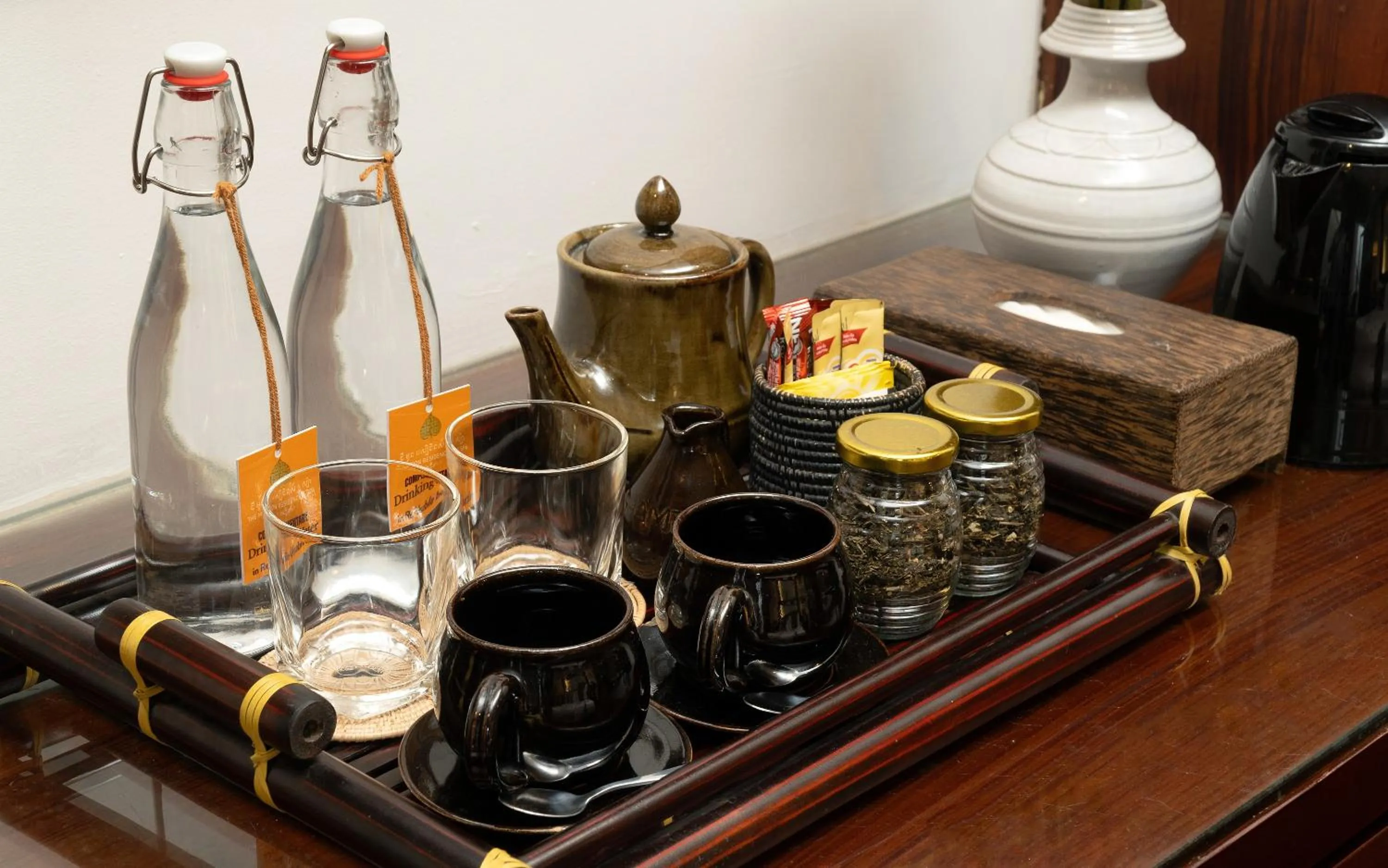 Coffee/tea facilities in The Moon Residence & Spa