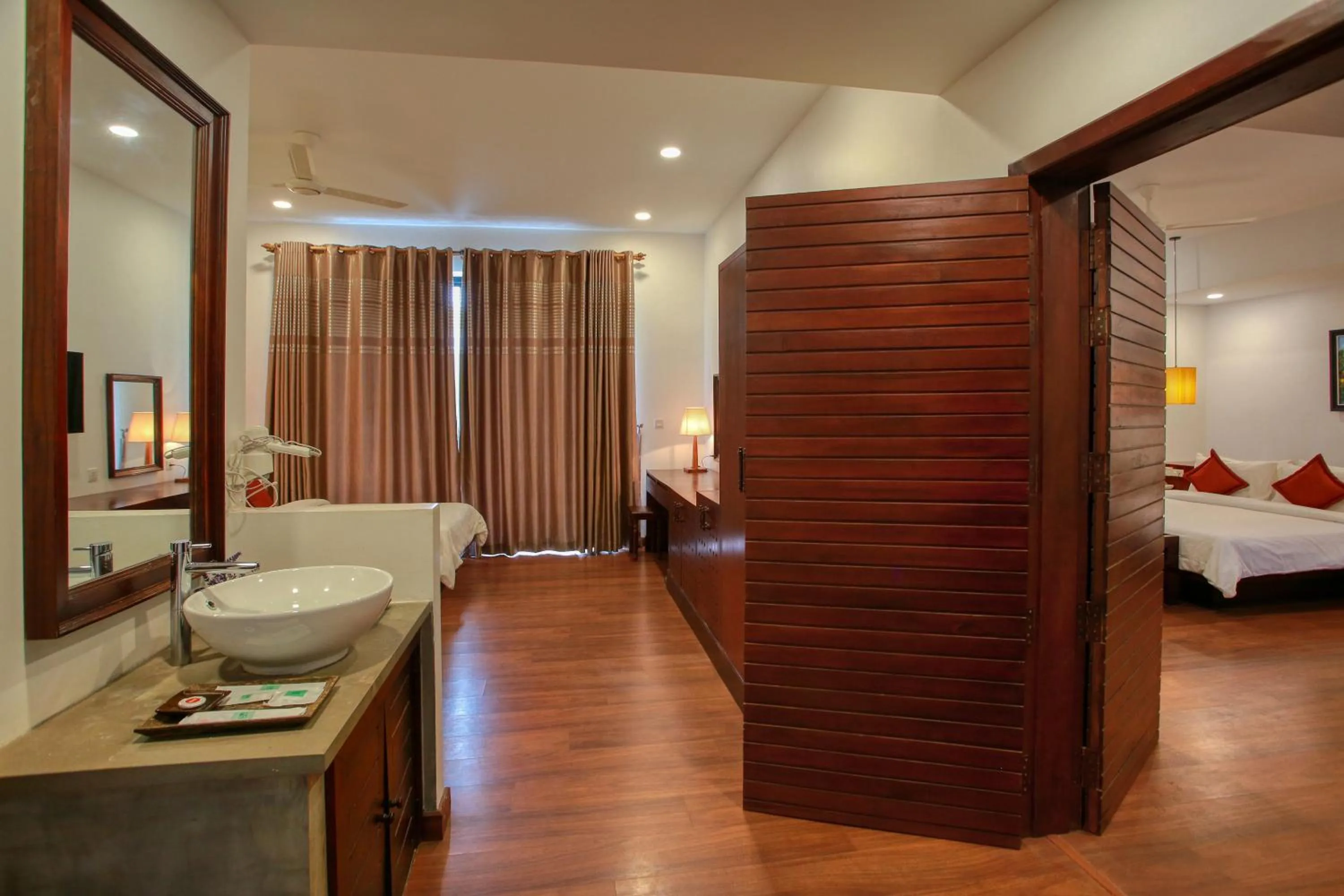 Bed in The Moon Residence & Spa