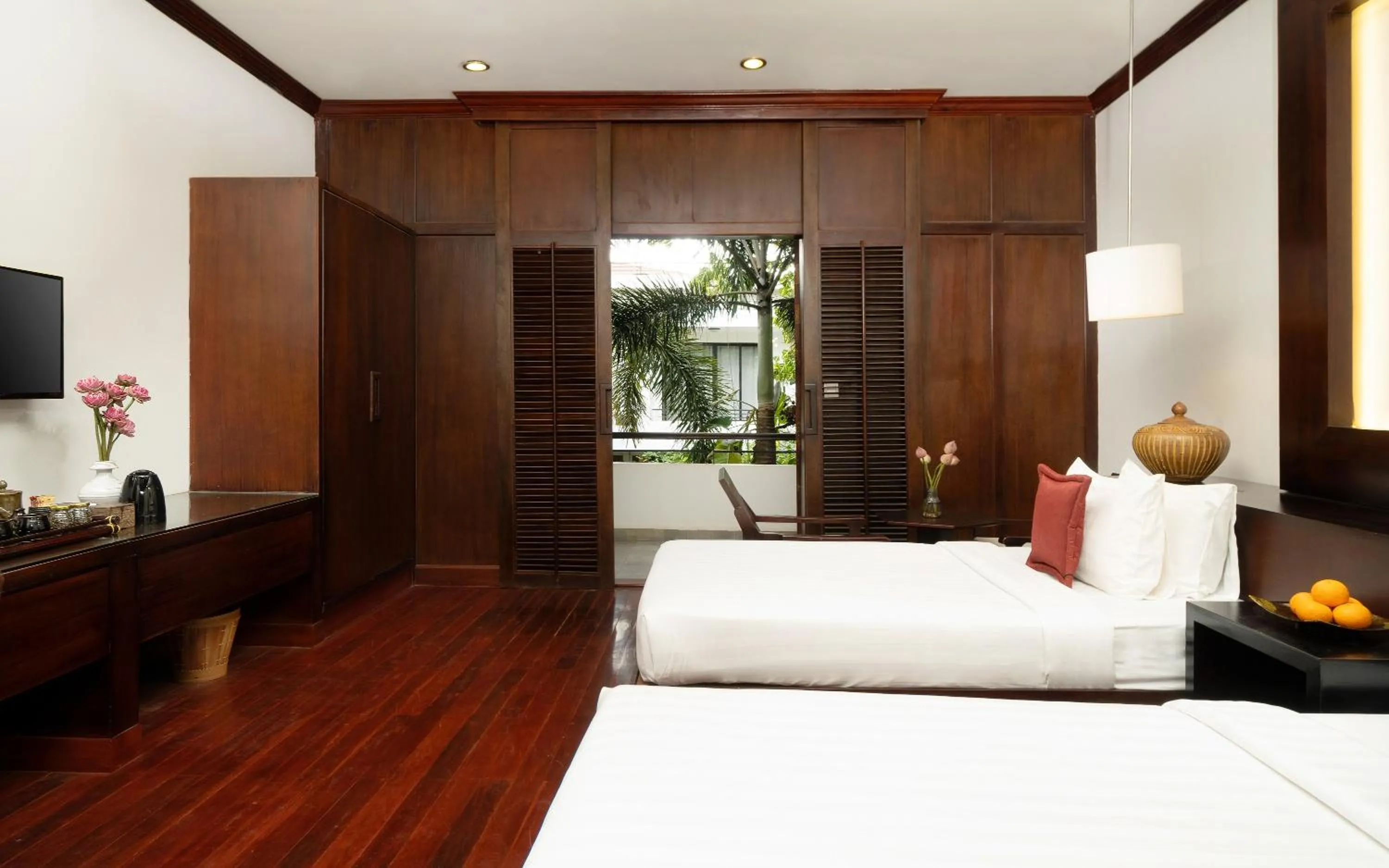 Bed in The Moon Residence & Spa