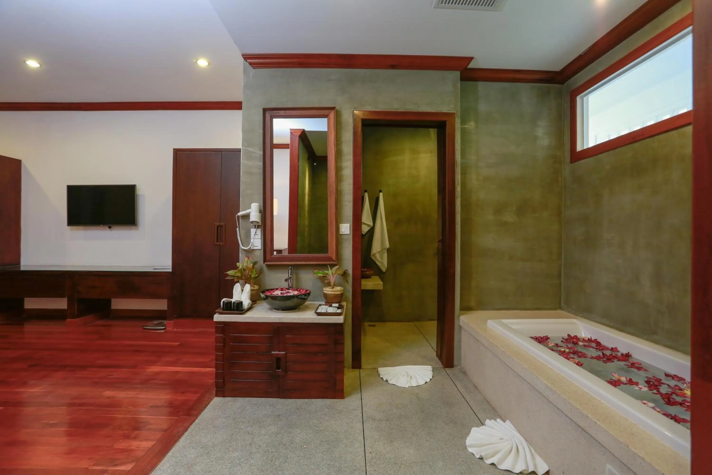 Bed in The Moon Residence & Spa