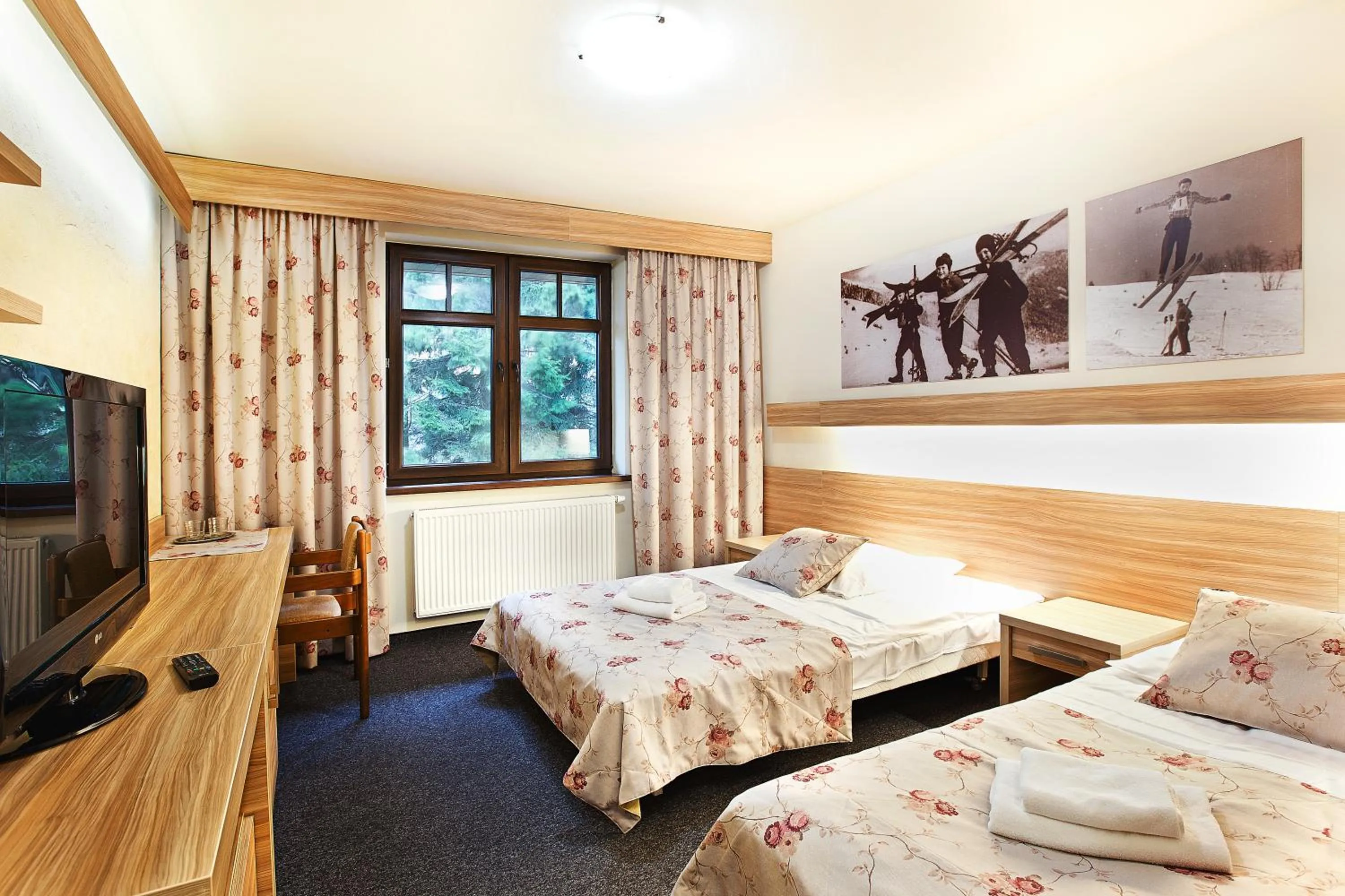 Photo of the whole room, Bed in Absolwent