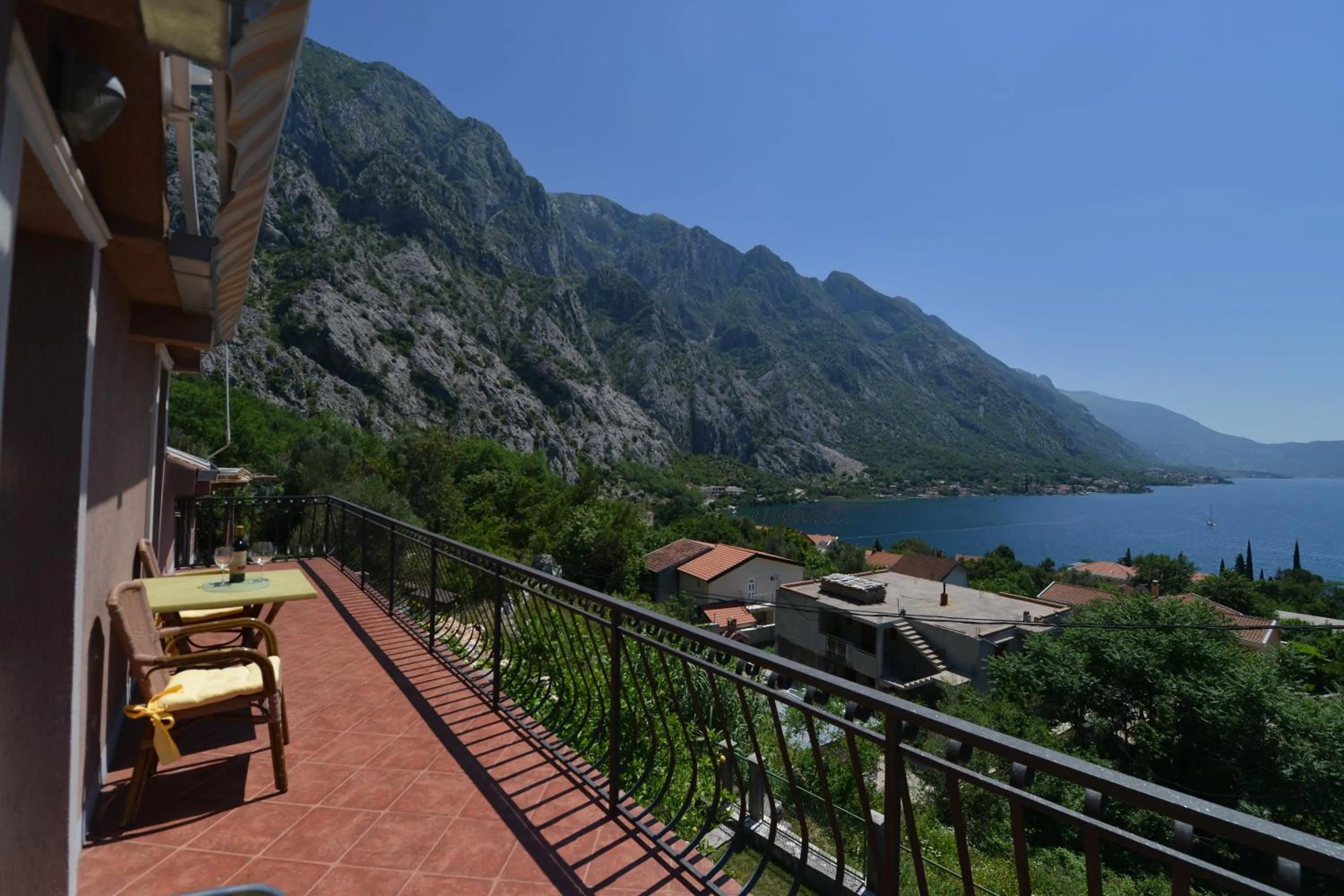 Balcony/Terrace in J & P Apartments Orahovac
