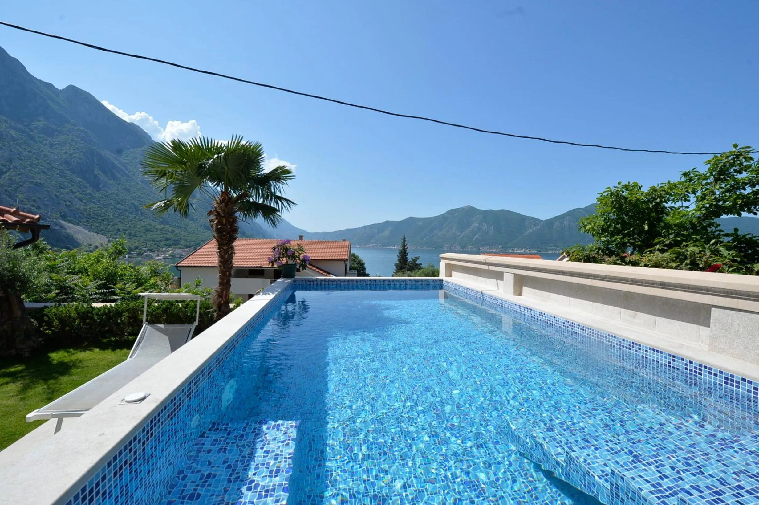 Swimming pool in J & P Apartments Orahovac