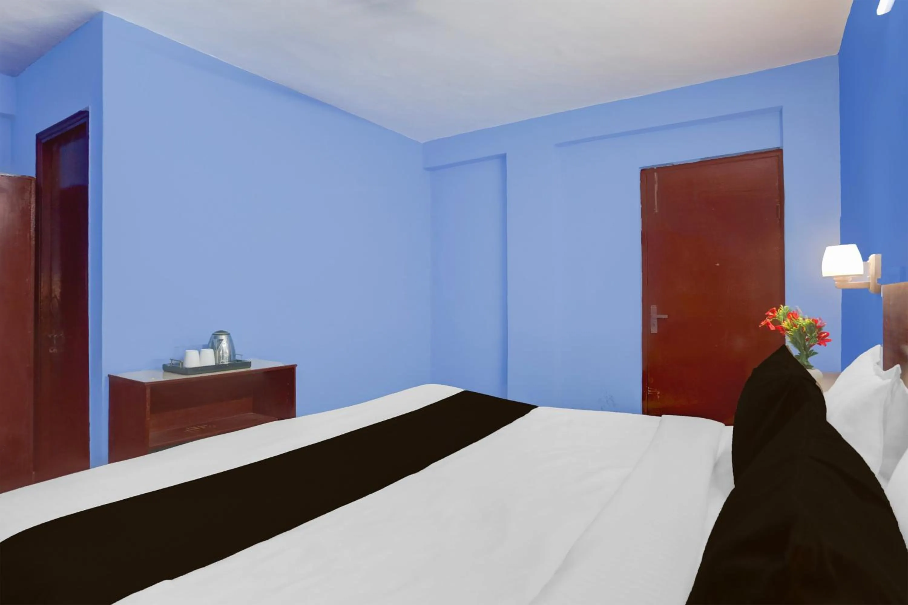 Bedroom, Bed in Super Hotel O Green Park Residency 2