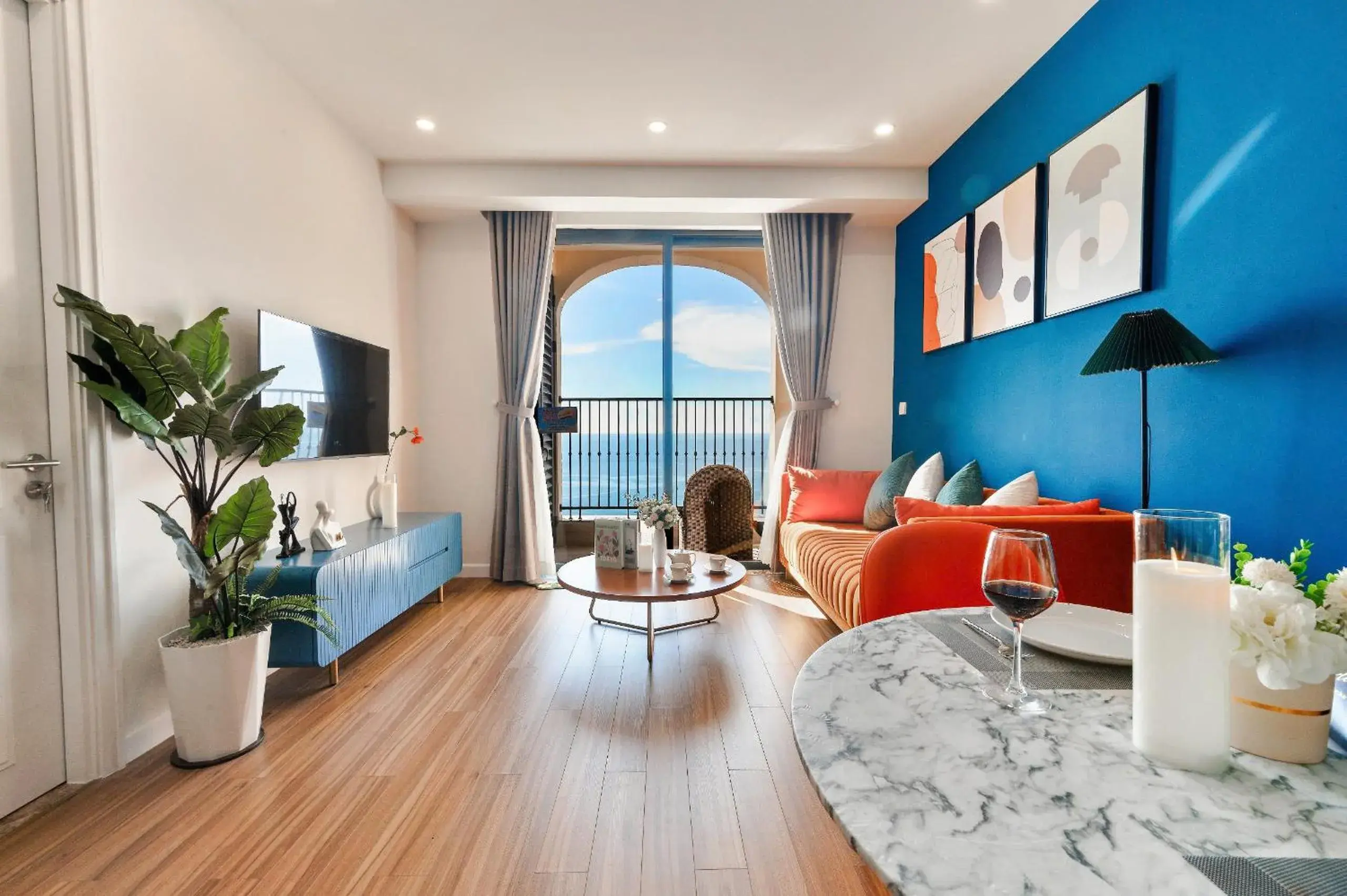 One-Bedroom Apartment with Sea View - single occupancy in Luxury Hillside Apartment Phu Quoc One-Bedroom Apartment with Sea View - single occupancy in Luxury Hillside Apartment Phu Quoc