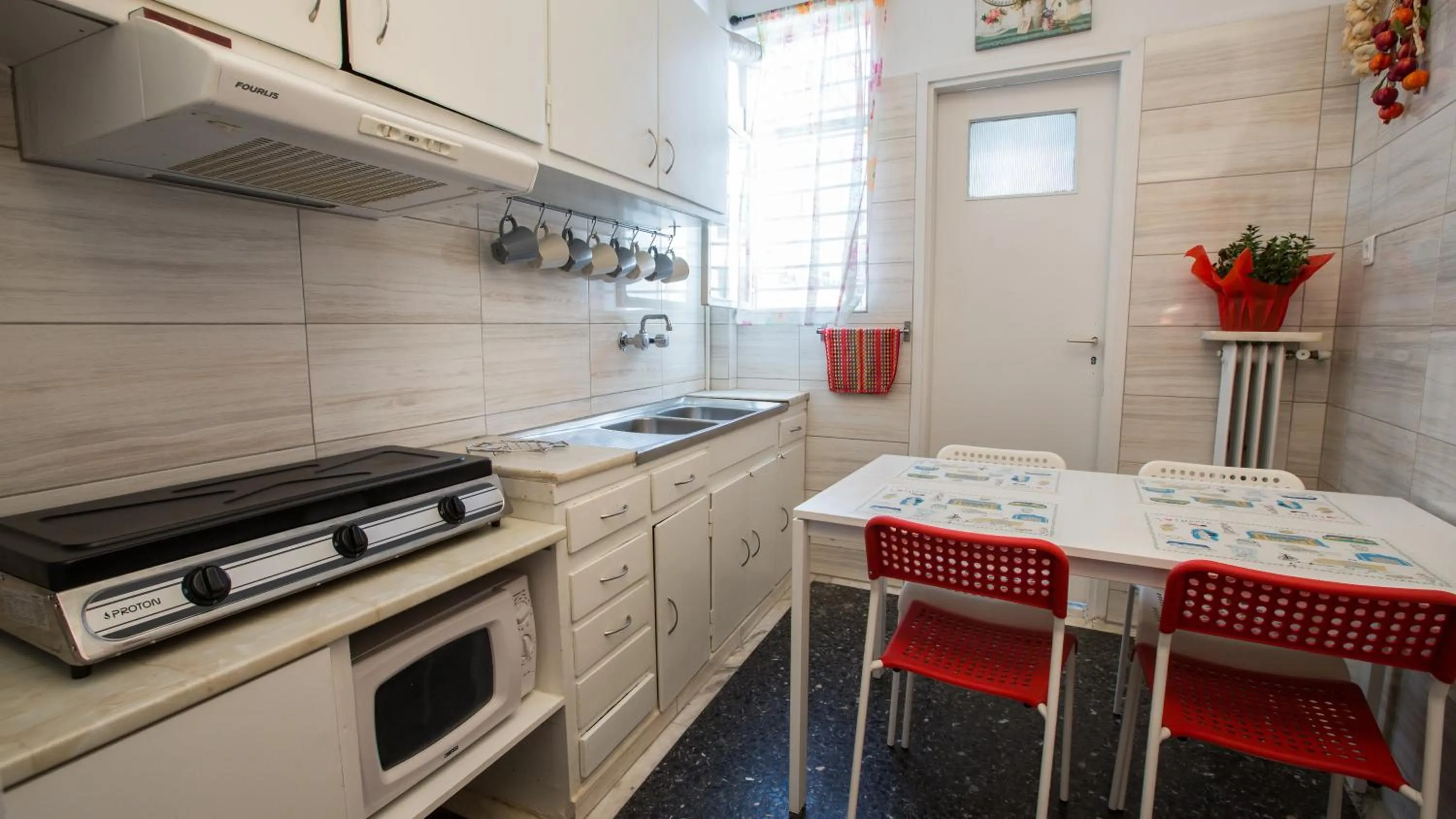 Communal kitchen in Petaluda House 1