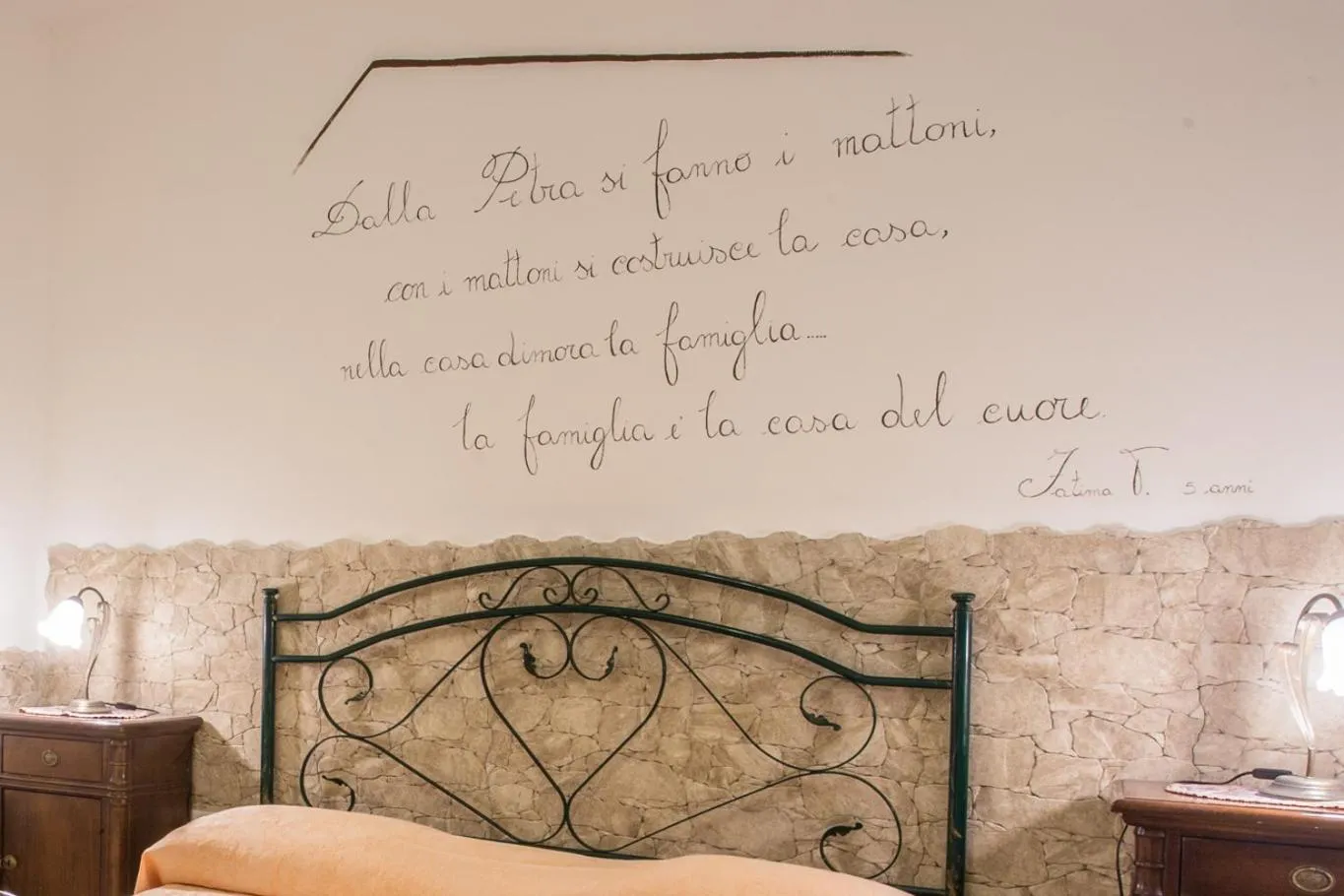 Bed in Casa Poesia