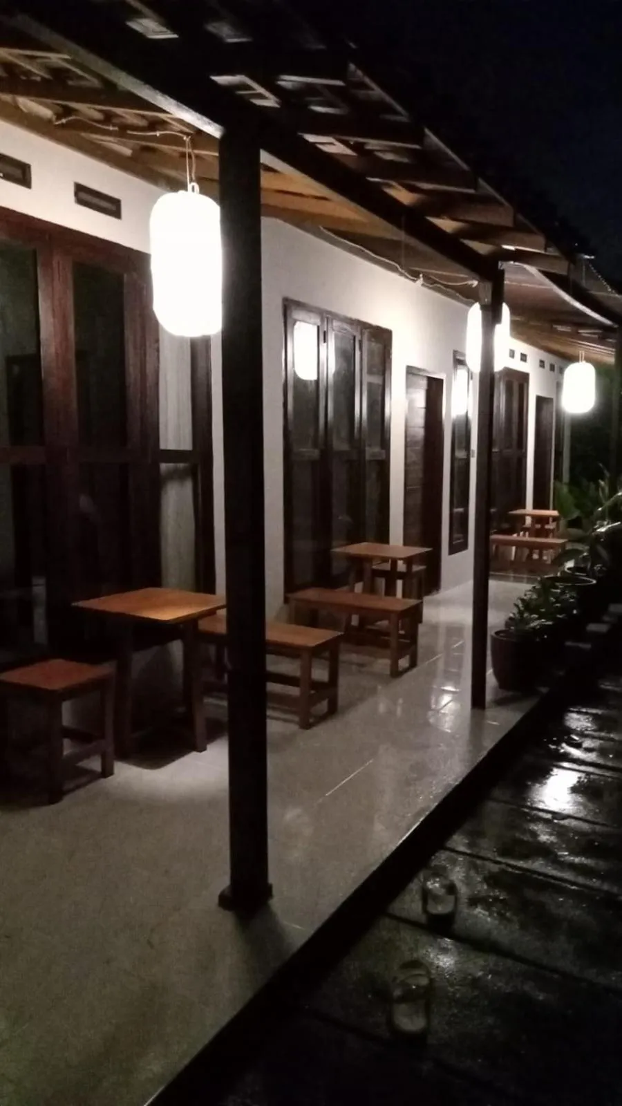 Patio in Rosella Cottages - Homestay - Yogyakarta