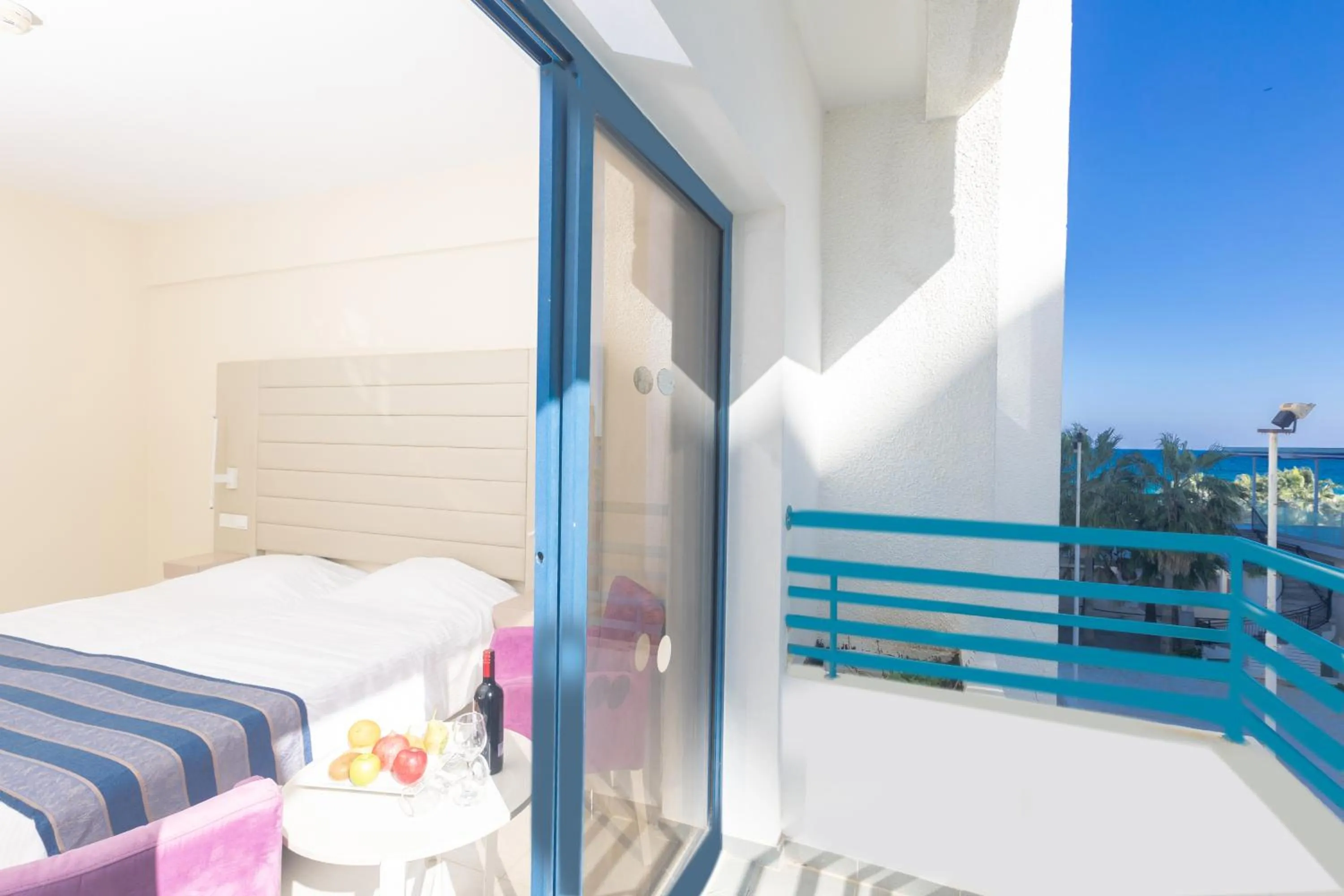 Balcony/Terrace in Iliada Beach Hotel