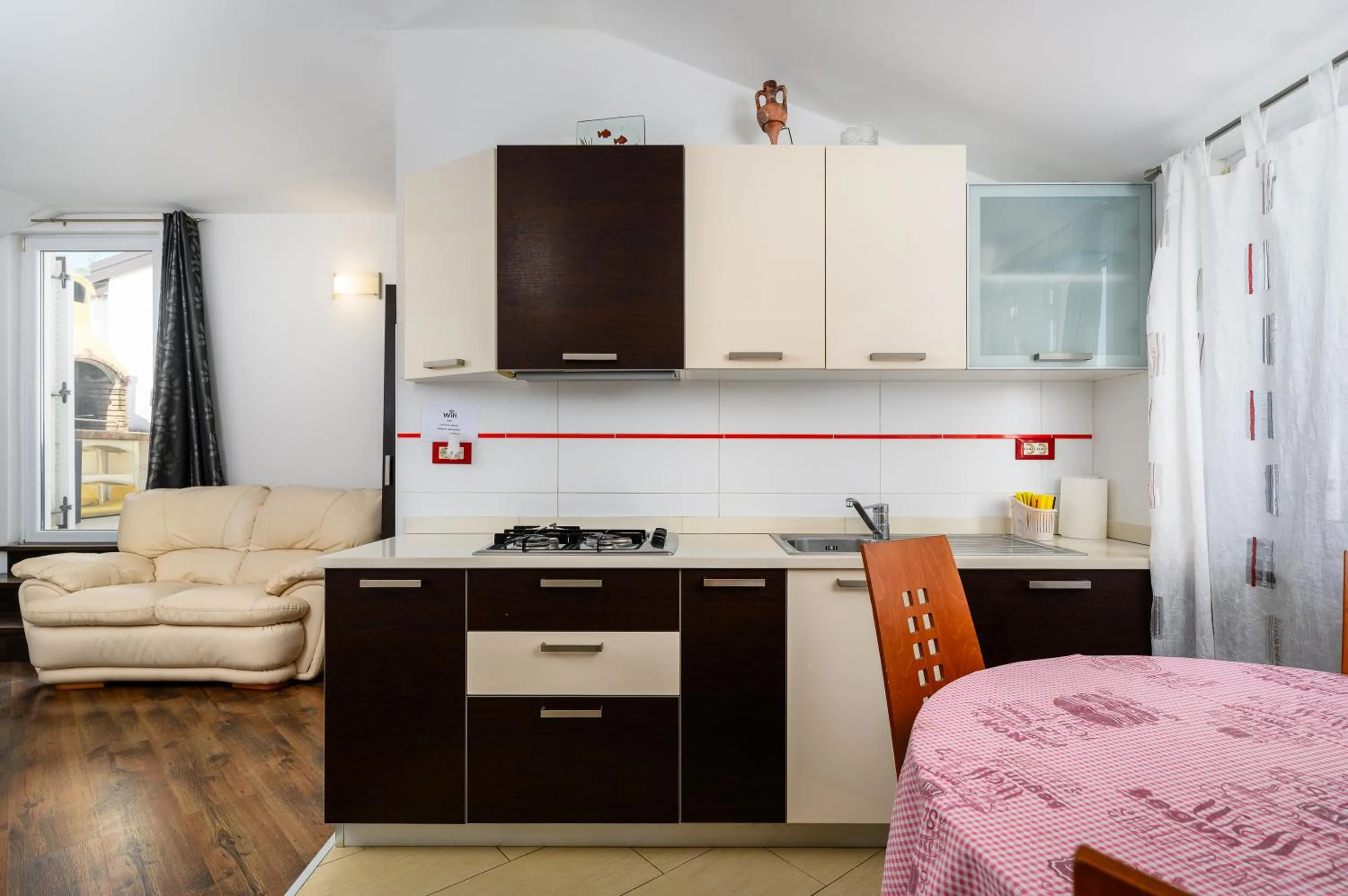 Kitchen or kitchenette in Apartments Susanna