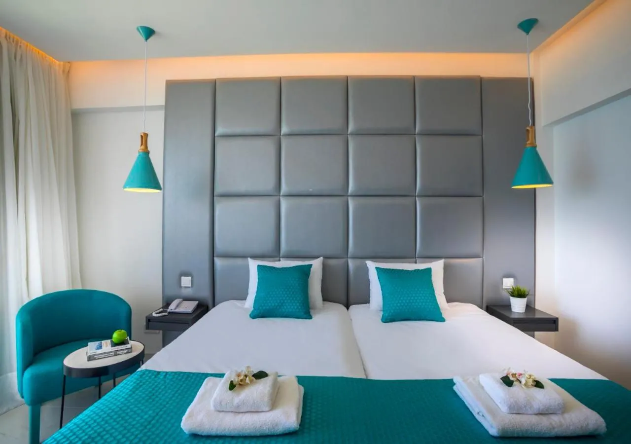 Bed in Silver Sands Beach Hotel