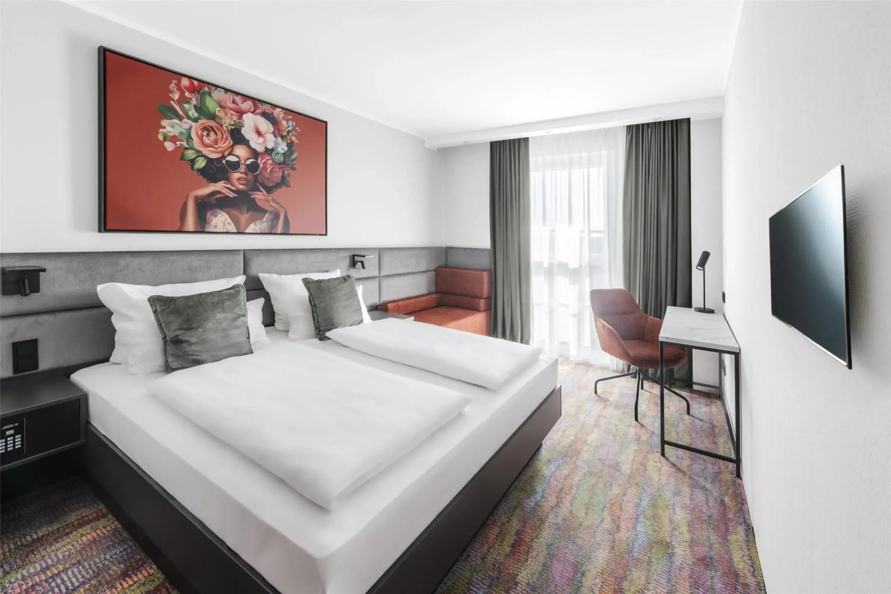 Bedroom, Bed in Aiden by Best Western Velbert Bedroom, Bed in Aiden by Best Western Velbert