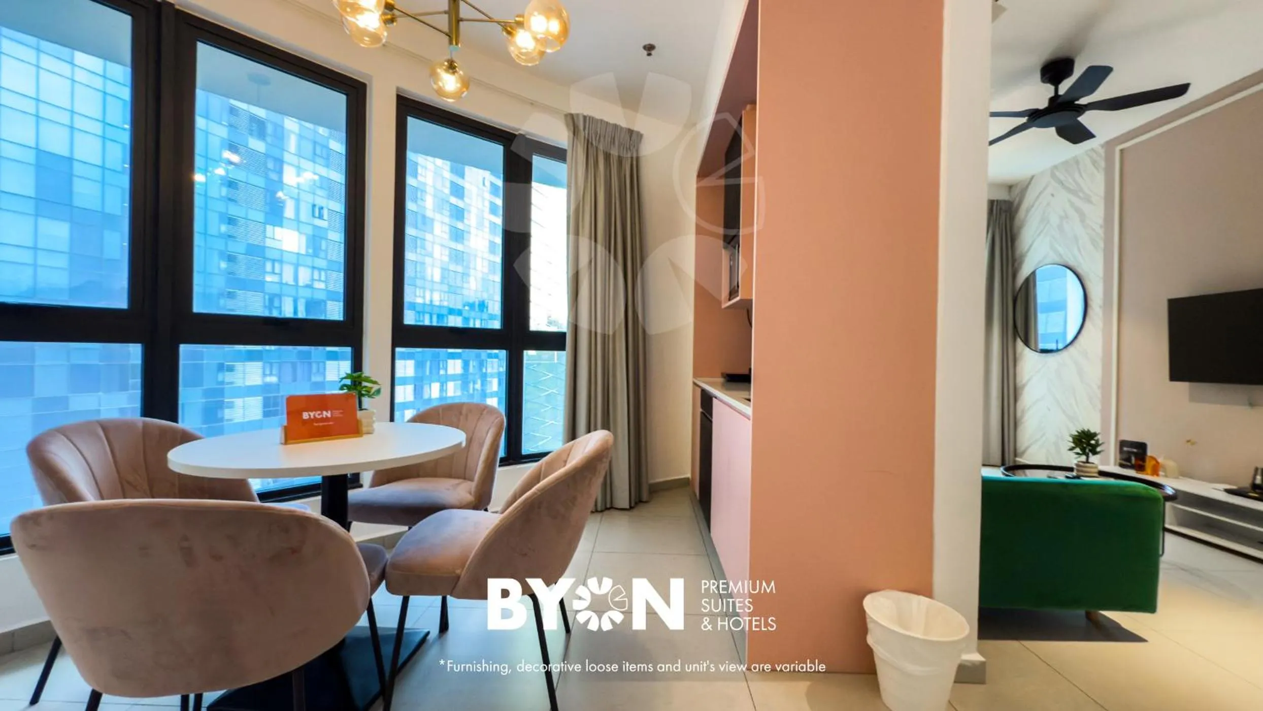 Kitchen or kitchenette in Paxtonz Premium Suites Petaling Jaya