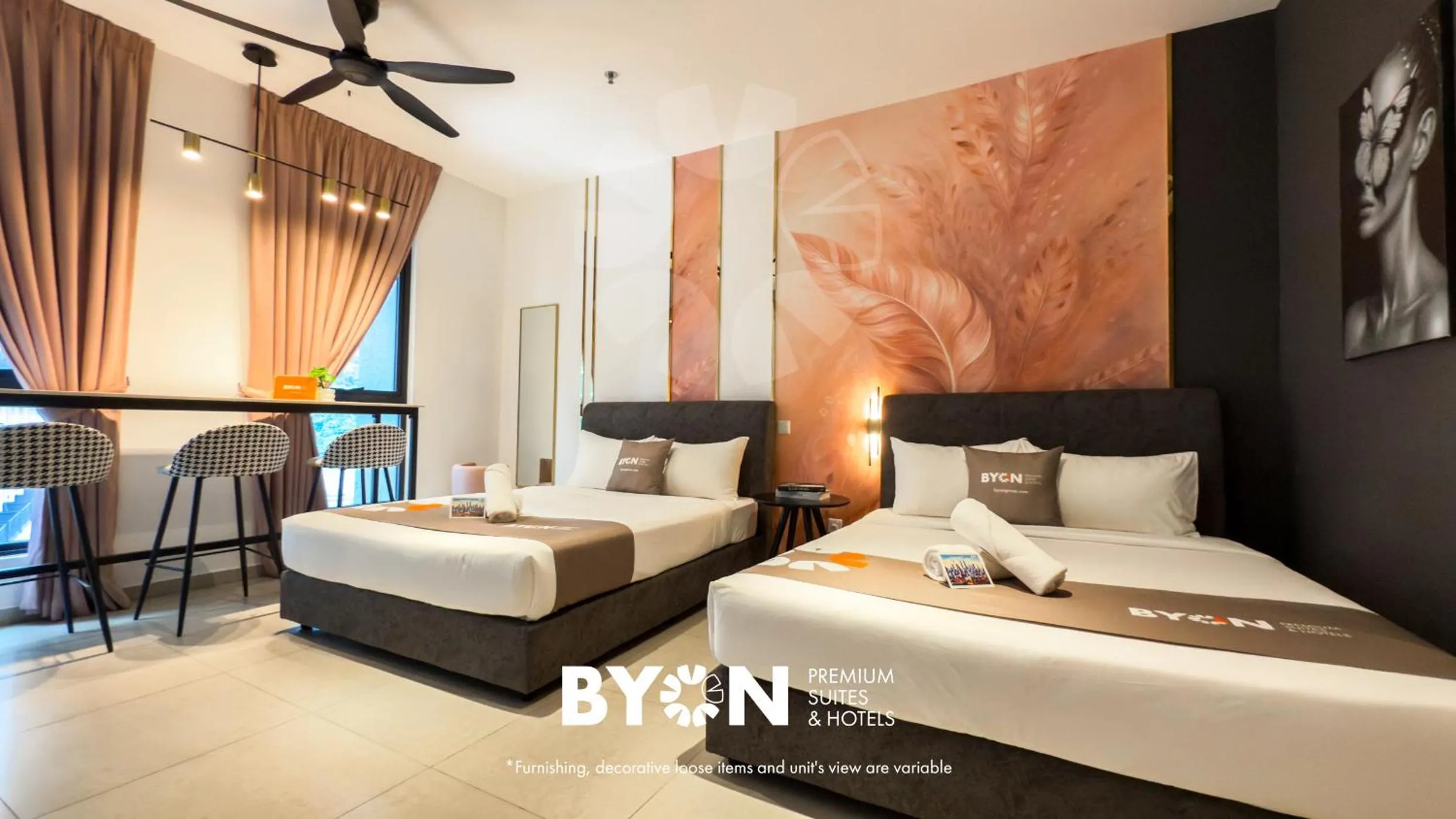 Bed in Paxtonz Premium Suites Petaling Jaya