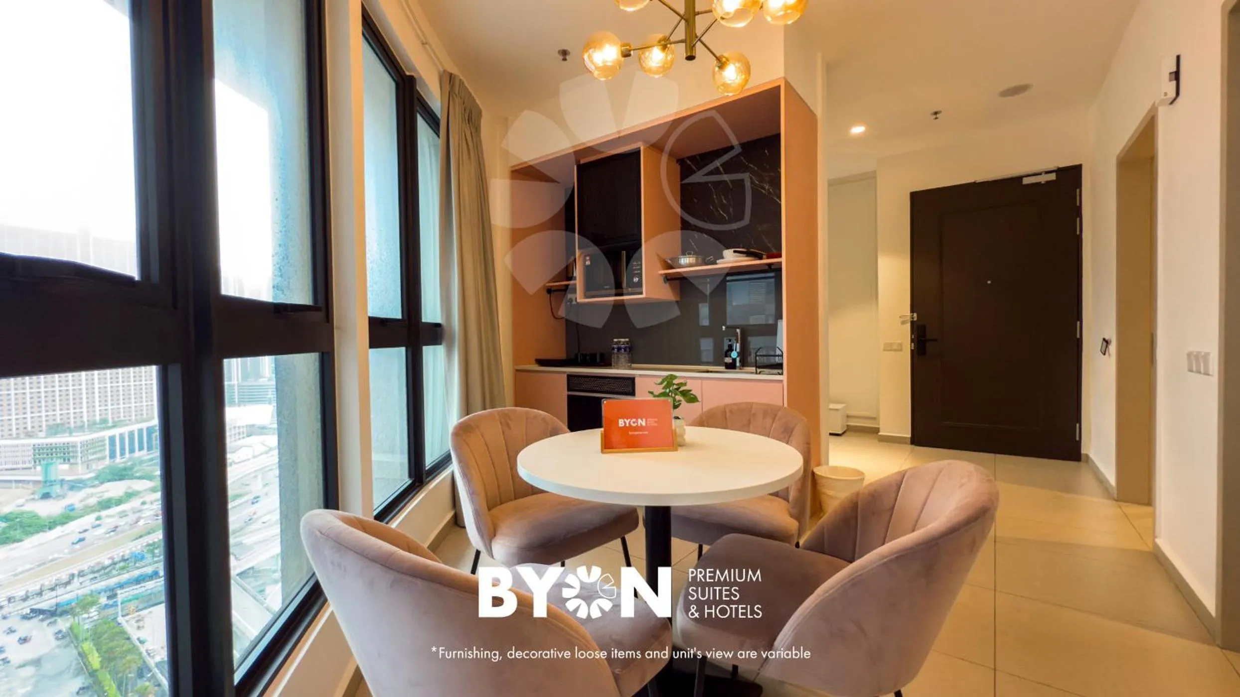 Kitchen or kitchenette in Paxtonz Premium Suites Petaling Jaya
