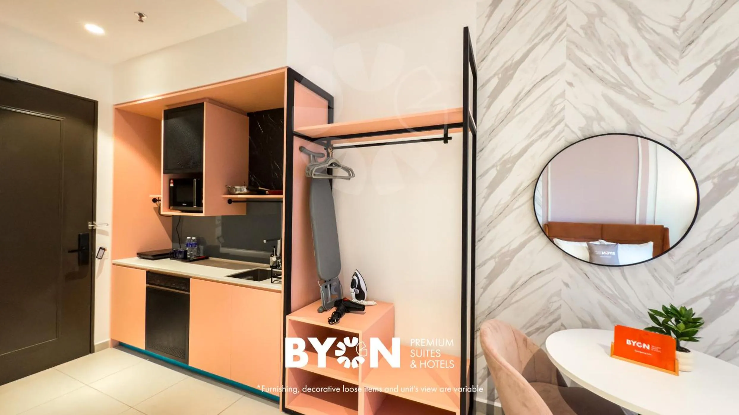 Kitchen or kitchenette in Paxtonz Premium Suites Petaling Jaya