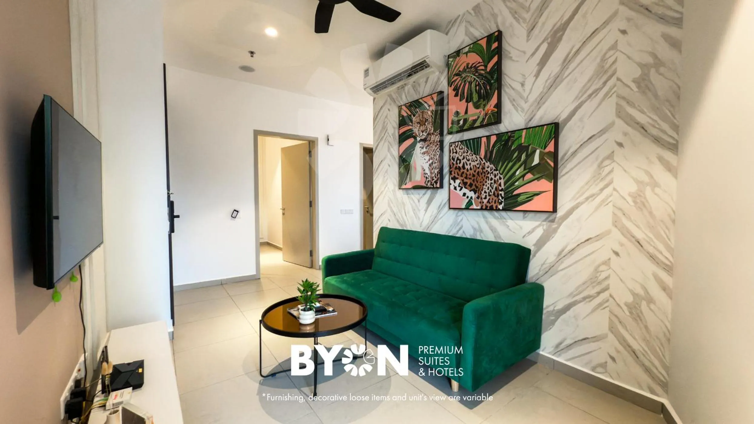 Living room in Paxtonz Premium Suites Petaling Jaya