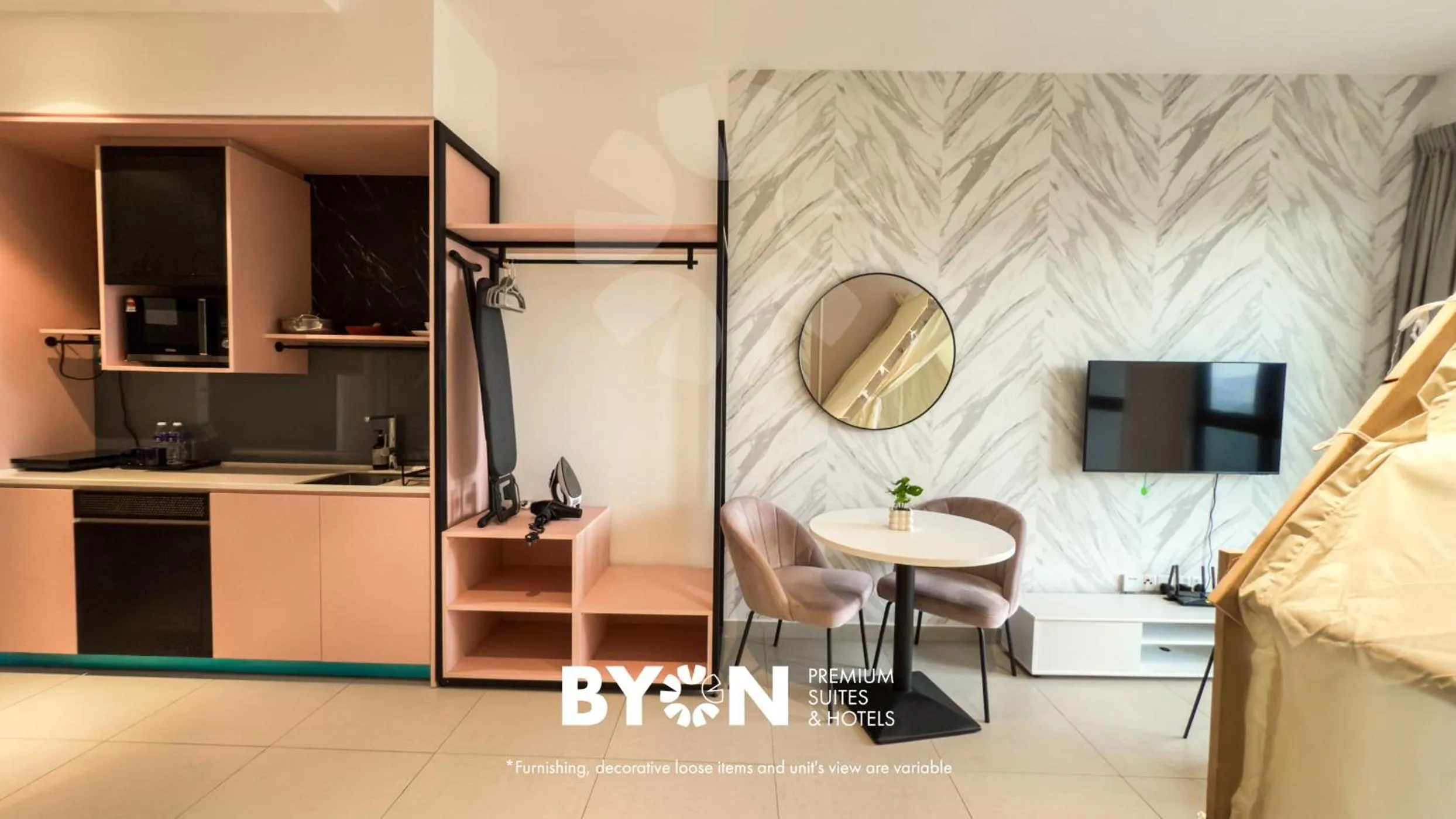 Kitchen or kitchenette in Paxtonz Premium Suites Petaling Jaya