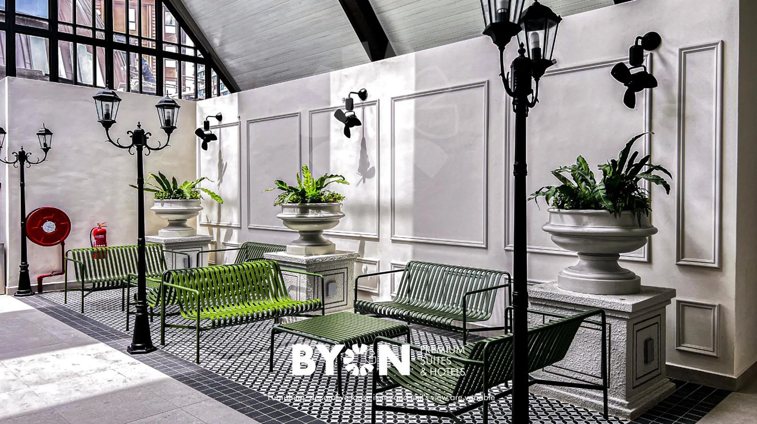 Seating area in Paxtonz Premium Suites Petaling Jaya