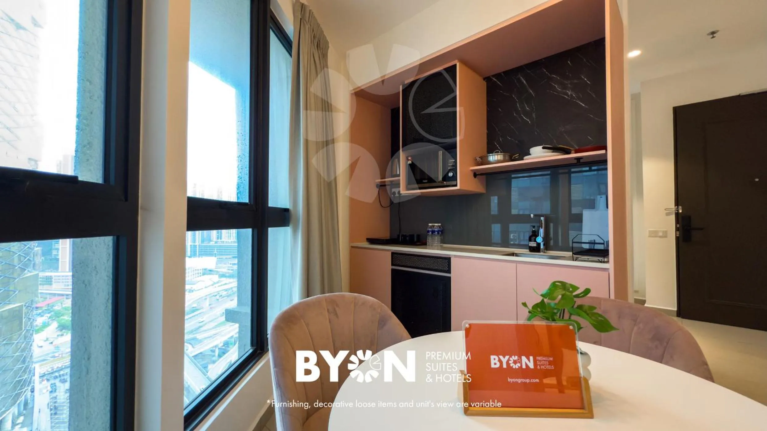 Kitchen or kitchenette in Paxtonz Premium Suites Petaling Jaya
