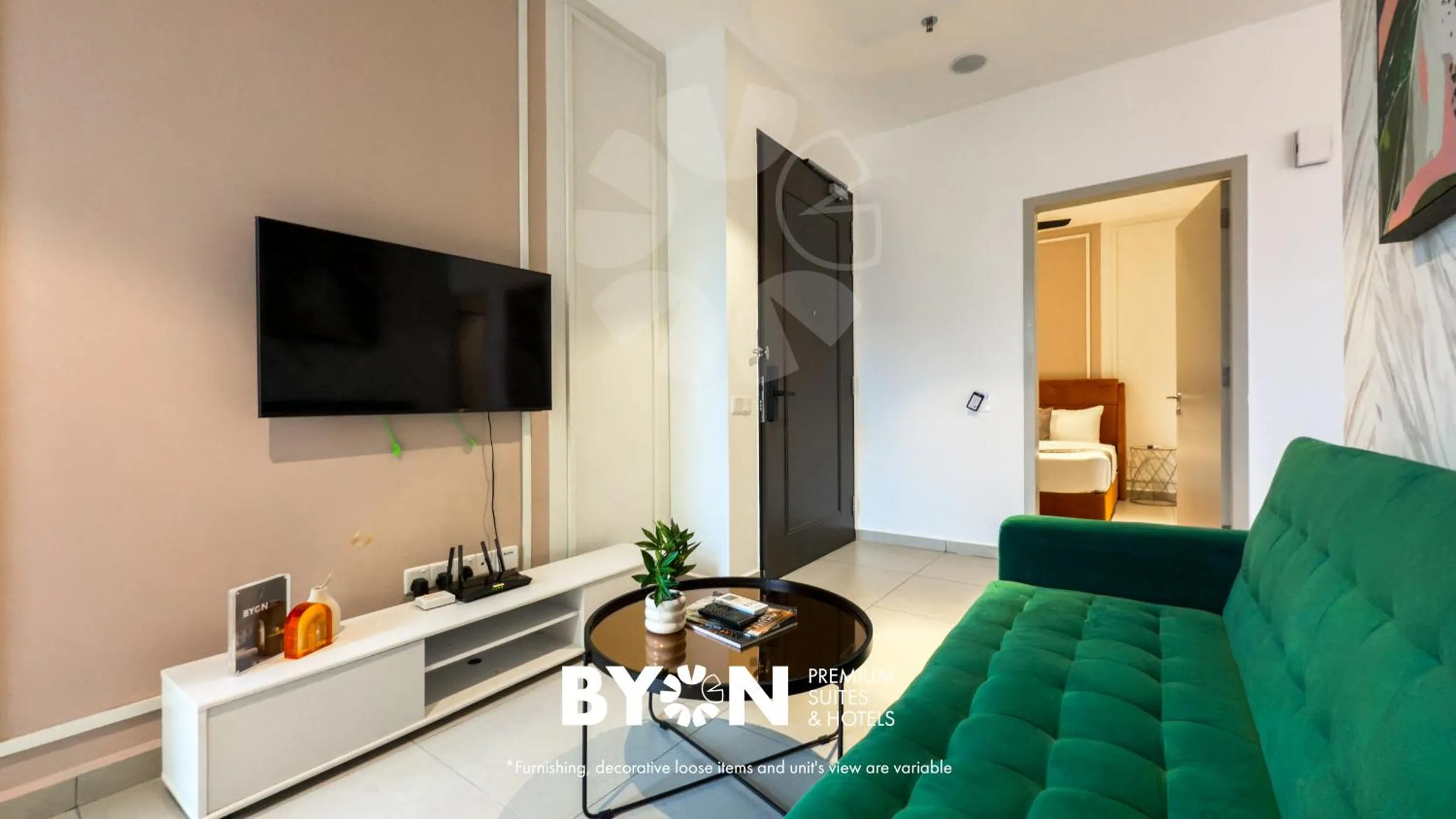 Living room in Paxtonz Premium Suites Petaling Jaya