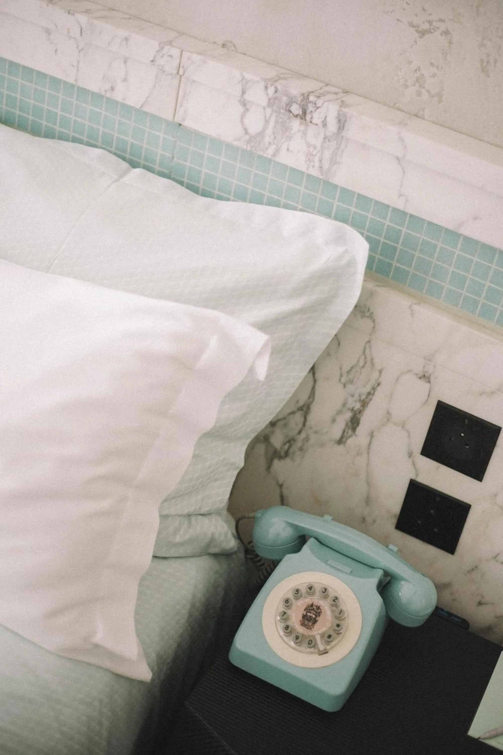 Bed in Hotel Les Bains Paris