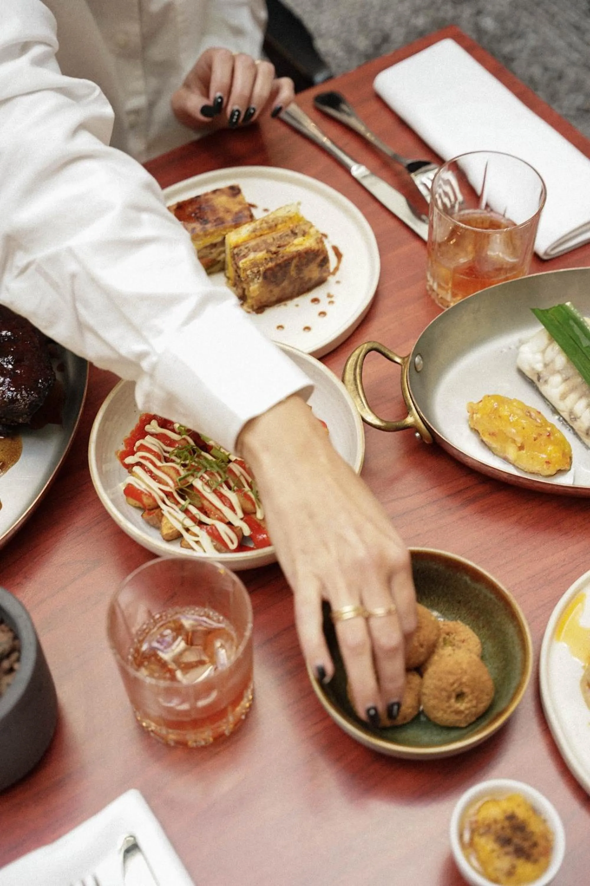 Food and drinks in Hotel Les Bains Paris