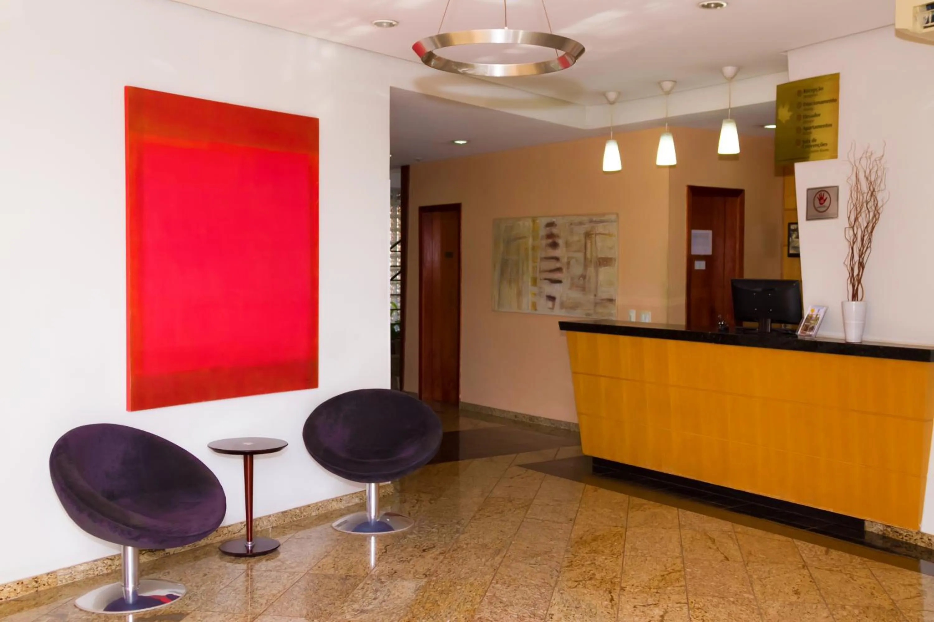 Lobby or reception in Hotel Canada