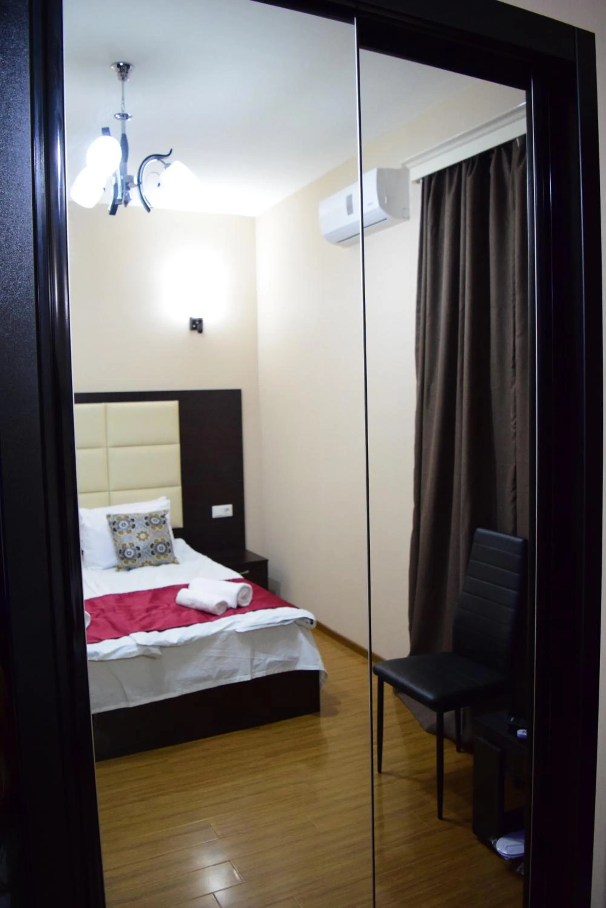 Decorative detail, Bed in Hotel White Neptun Georgia Tbilisi