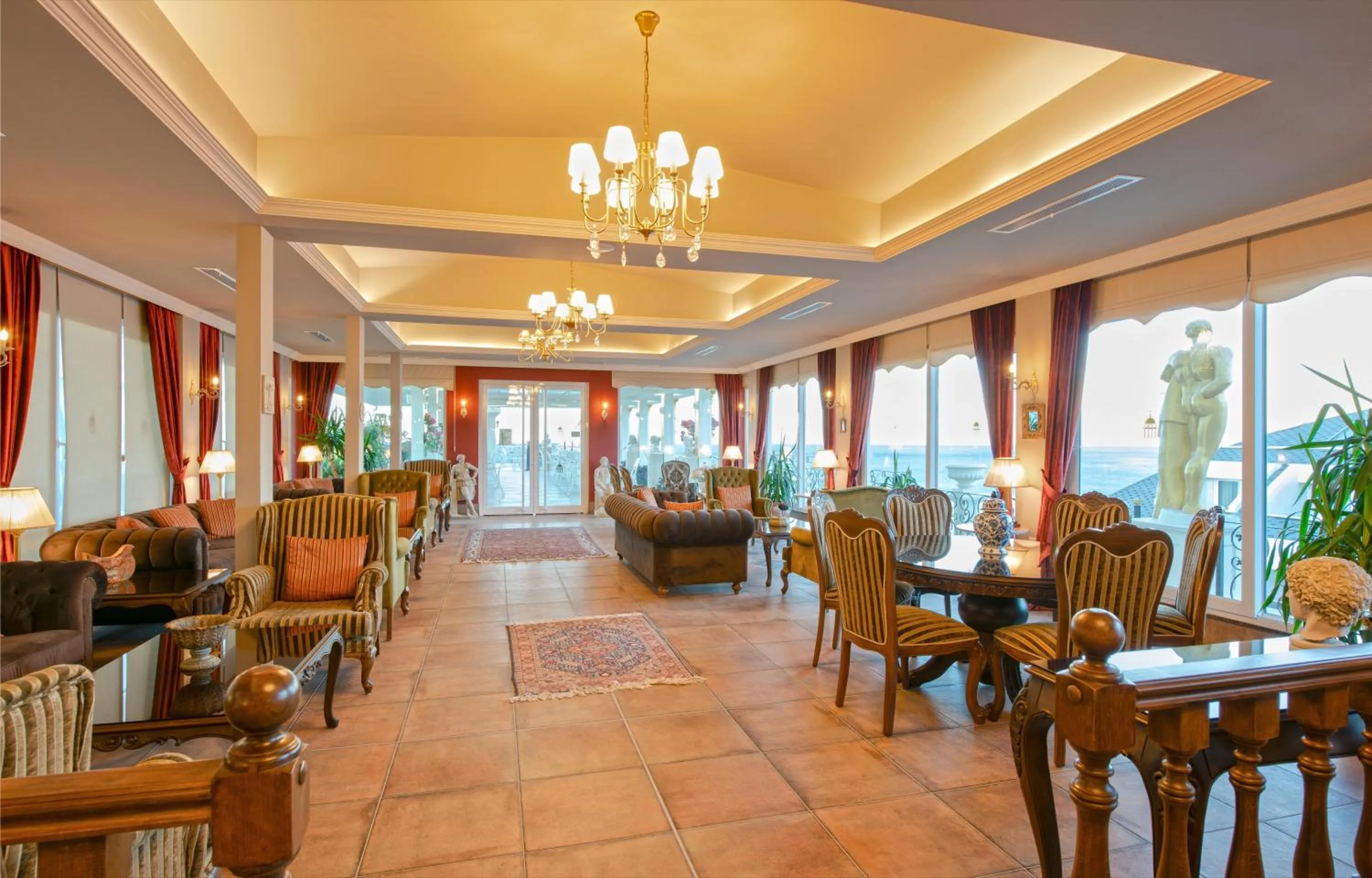 Lobby or reception in Antique Roman Palace Museum Hotel - Adults Only Ultra All Inclusive