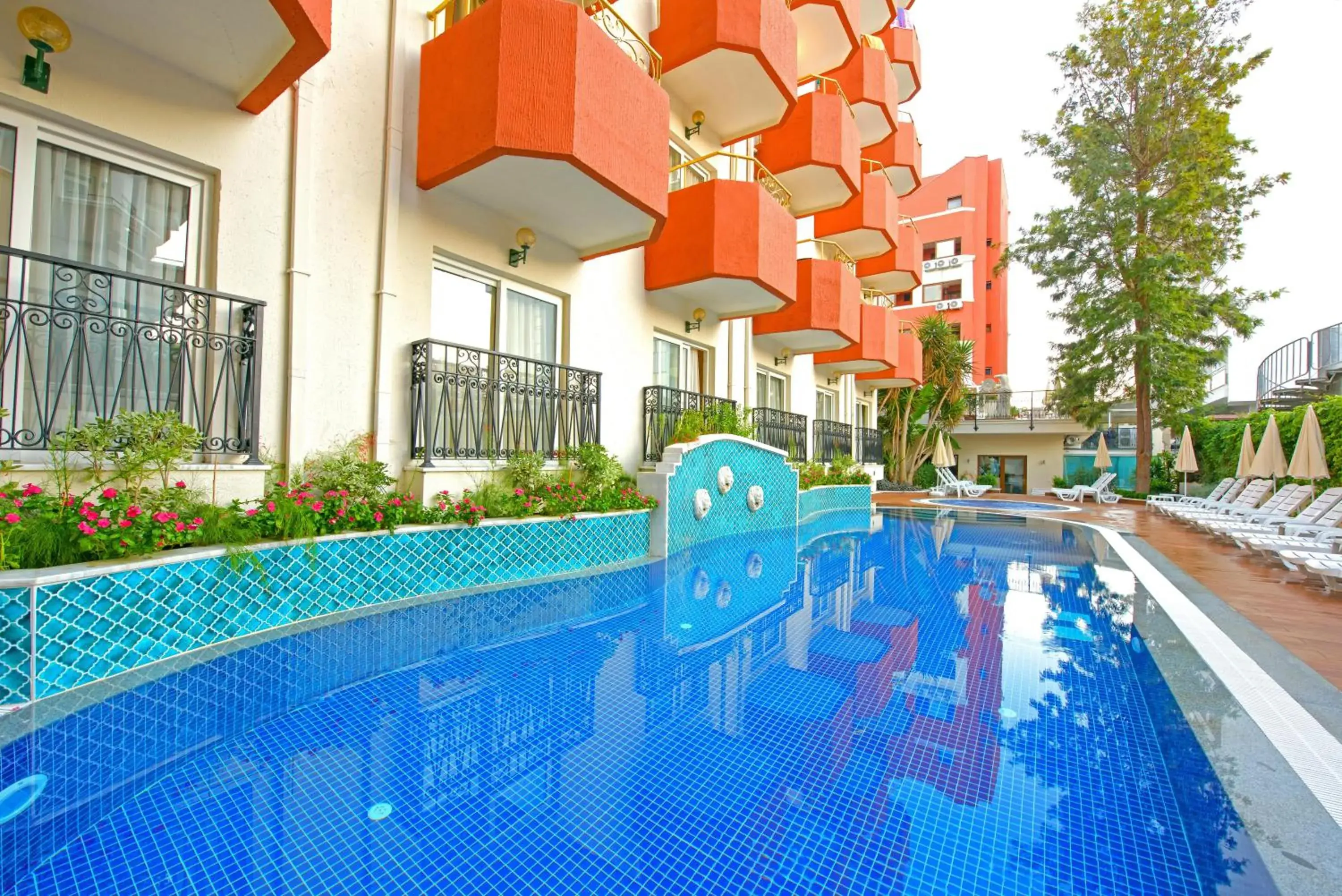 Swimming pool in Antique Roman Palace Museum Hotel - Adults Only Ultra All Inclusive Swimming pool in Antique Roman Palace Museum Hotel - Adults Only Ultra All Inclusive