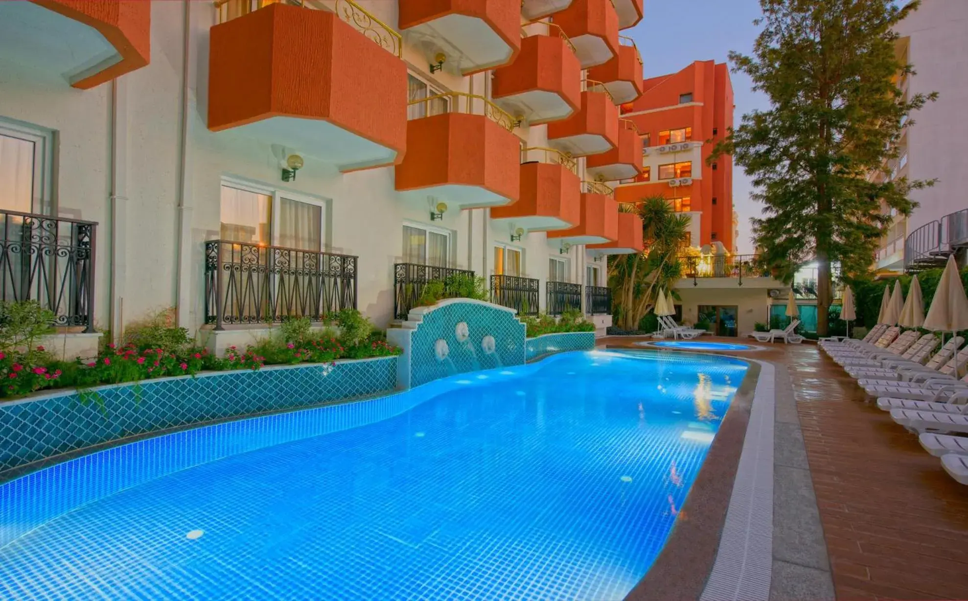 Swimming pool in Antique Roman Palace Museum Hotel - Adults Only Ultra All Inclusive Swimming pool in Antique Roman Palace Museum Hotel - Adults Only Ultra All Inclusive