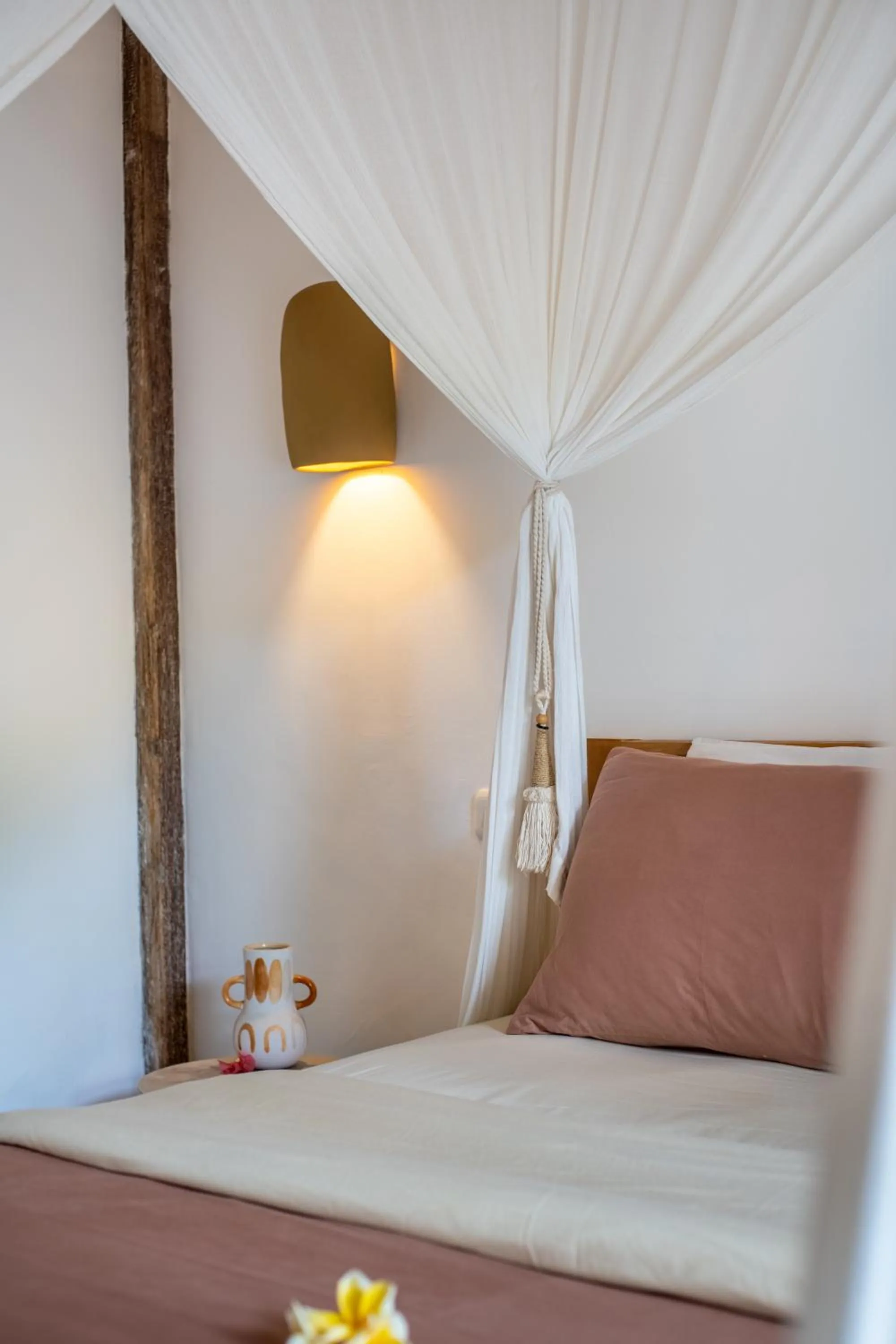 Bed in Akasia Villas