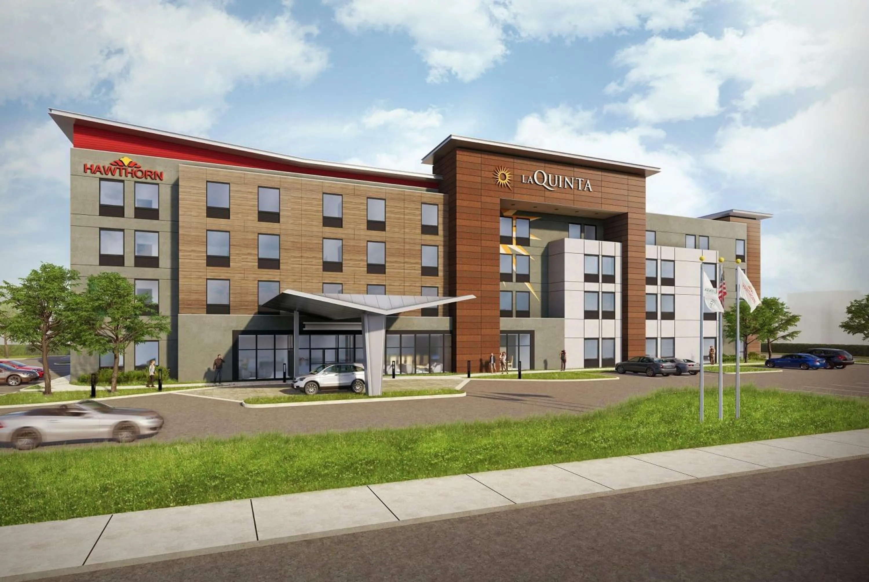 Property building in La Quinta Inn & Suites by Wyndham Mebane