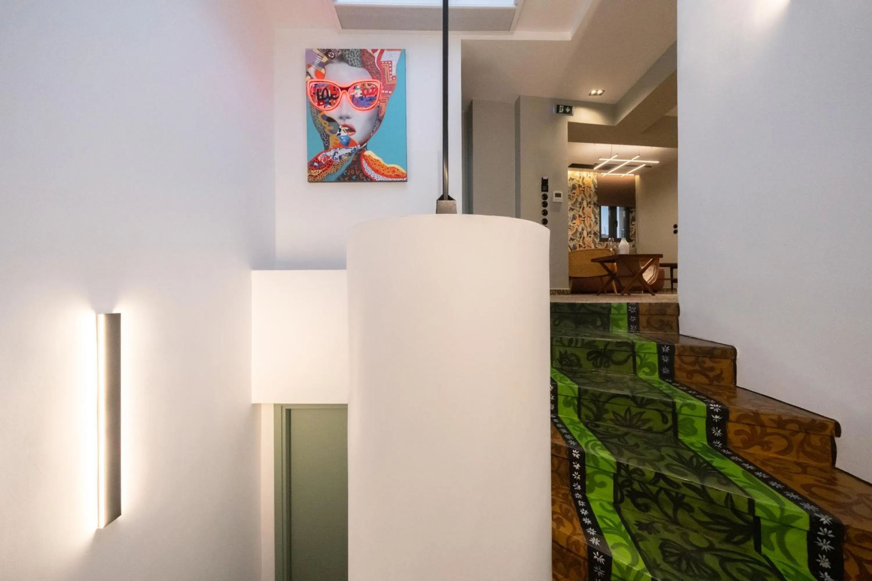 Bedroom in Athens Retro