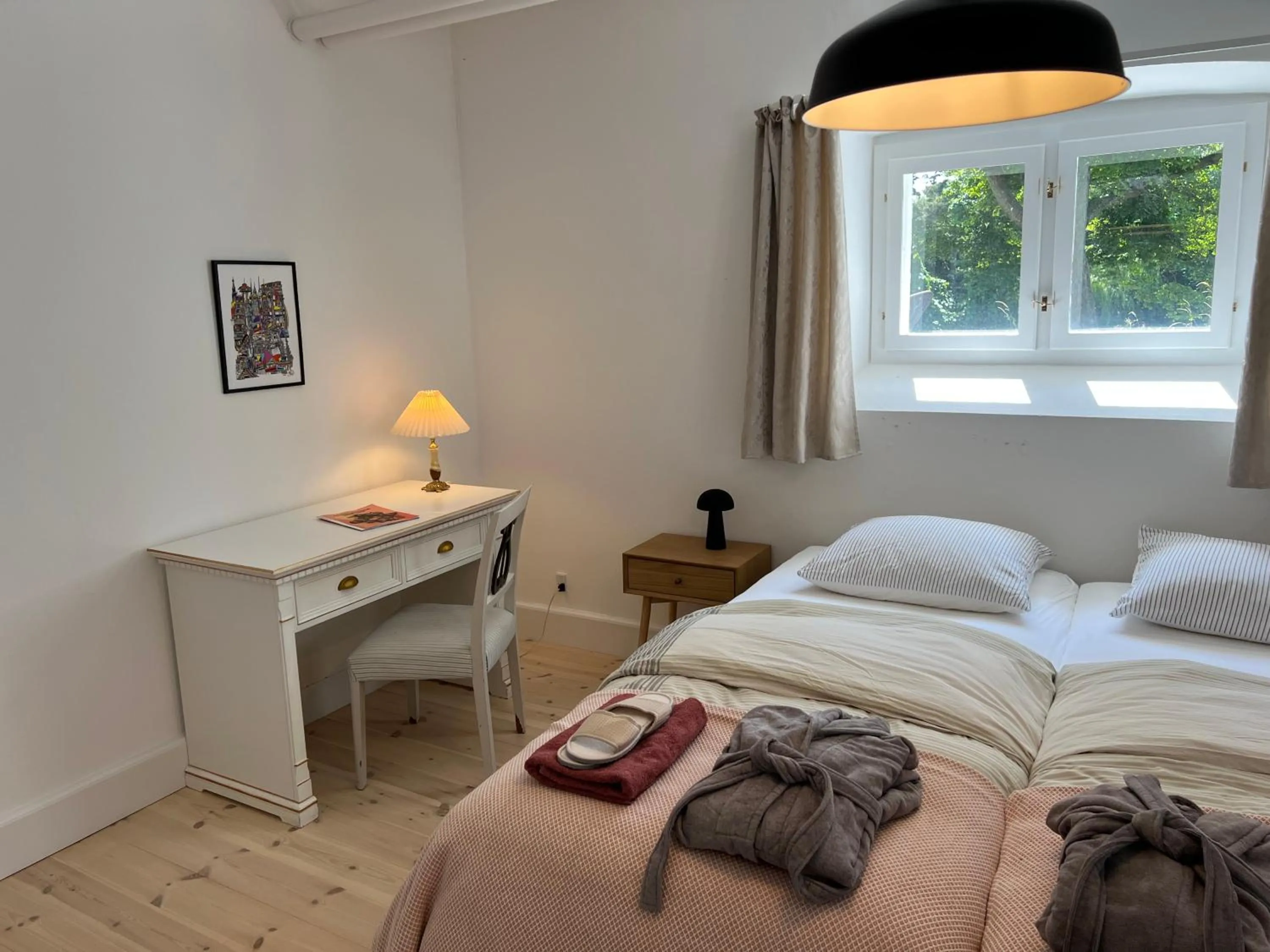 Standard Double Room with Shared Bathroom in Hesede Hovedgård