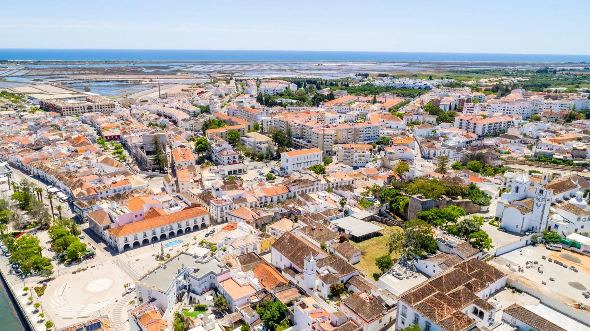 Bird's eye view in Townhouse Aqua-Maris by Algarve Vacation