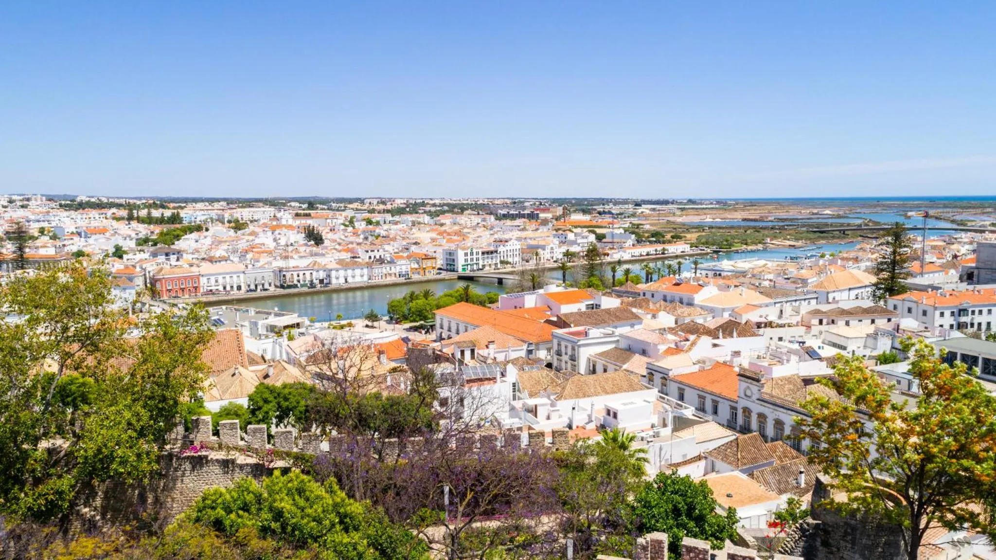 Bird's eye view in Townhouse Aqua-Maris by Algarve Vacation