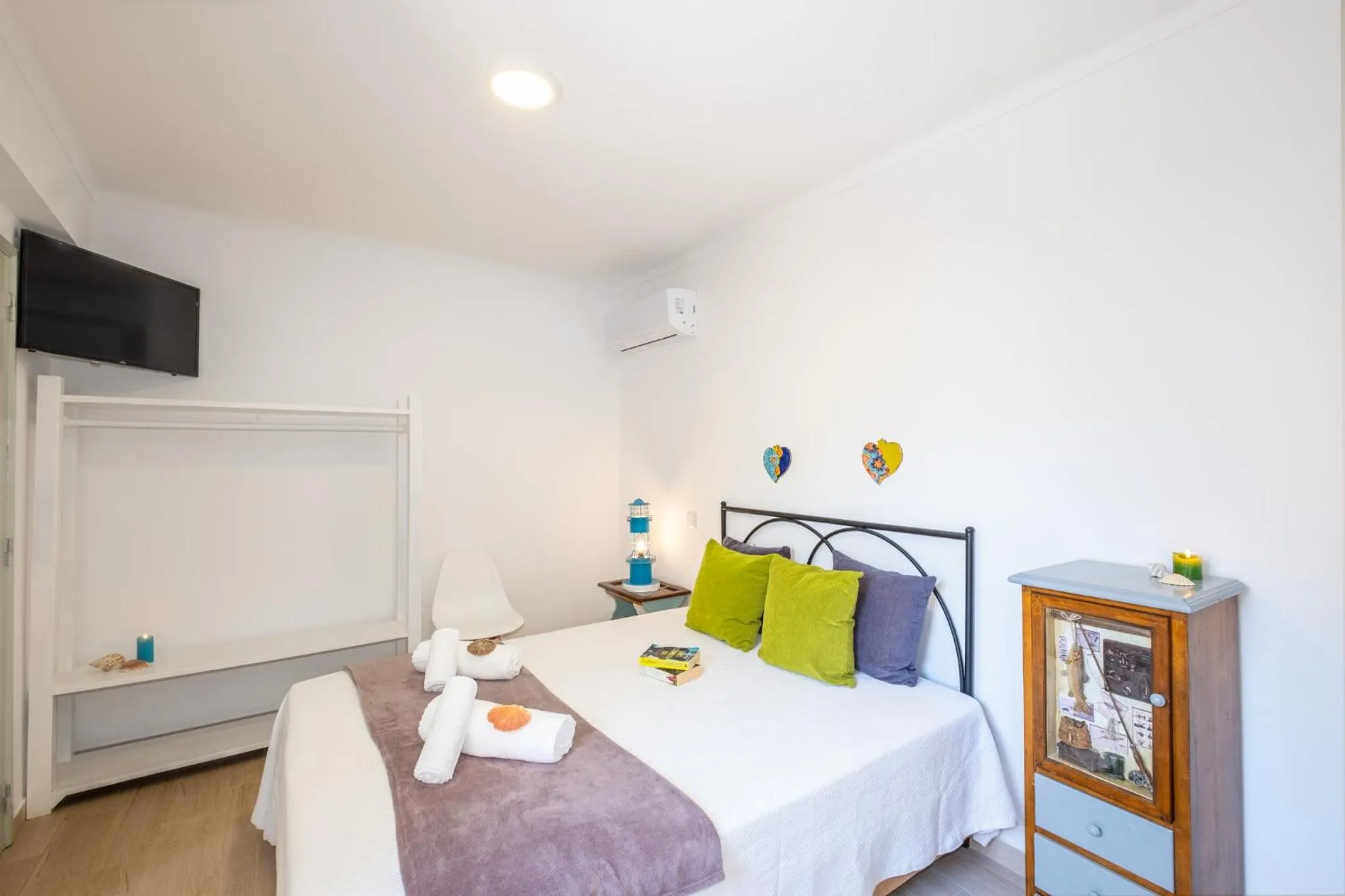 Bedroom, Bed in Townhouse Aqua-Maris by Algarve Vacation