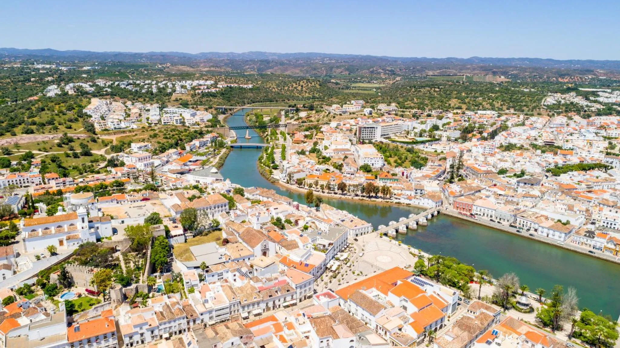 Bird's eye view in Townhouse Aqua-Maris by Algarve Vacation