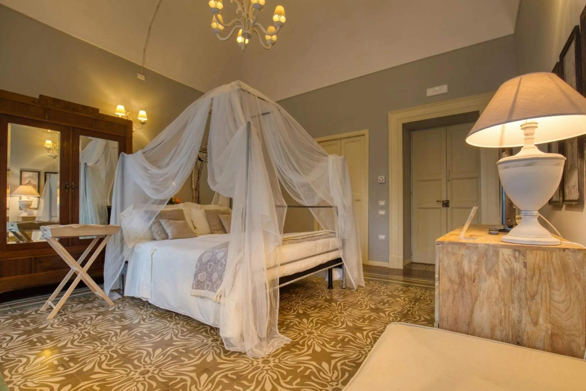 Bed in Corte Rossetti Le Dimore Luxury B&B
