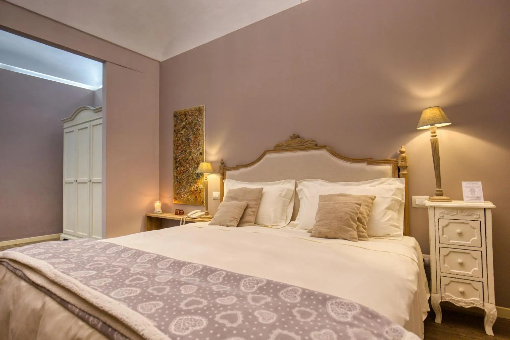 Bed in Corte Rossetti Le Dimore Luxury B&B