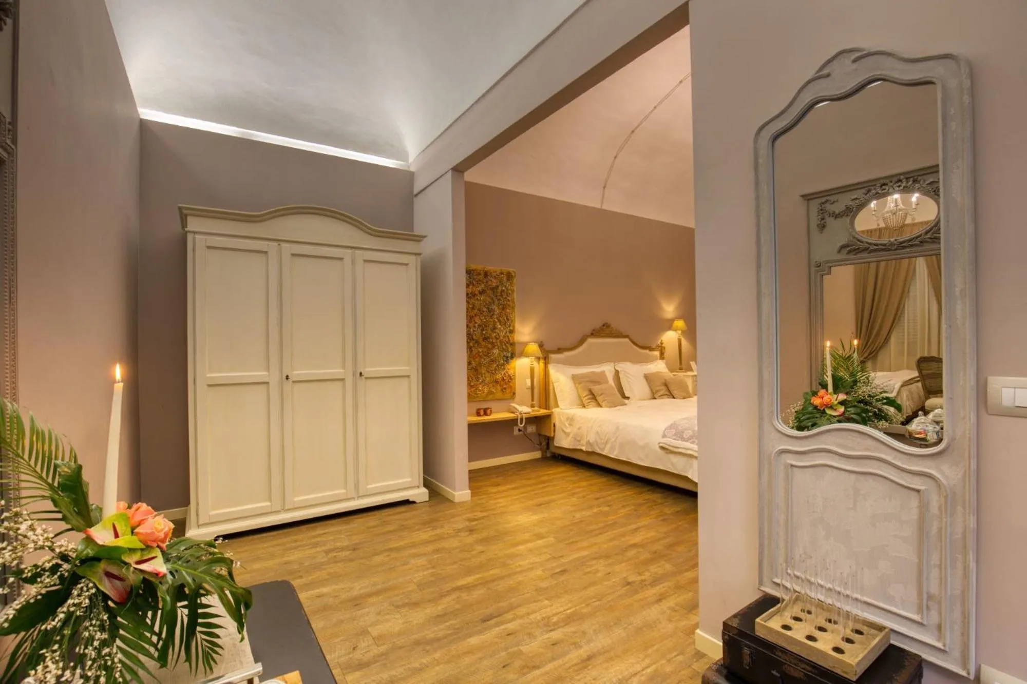 Bed in Corte Rossetti Le Dimore Luxury B&B