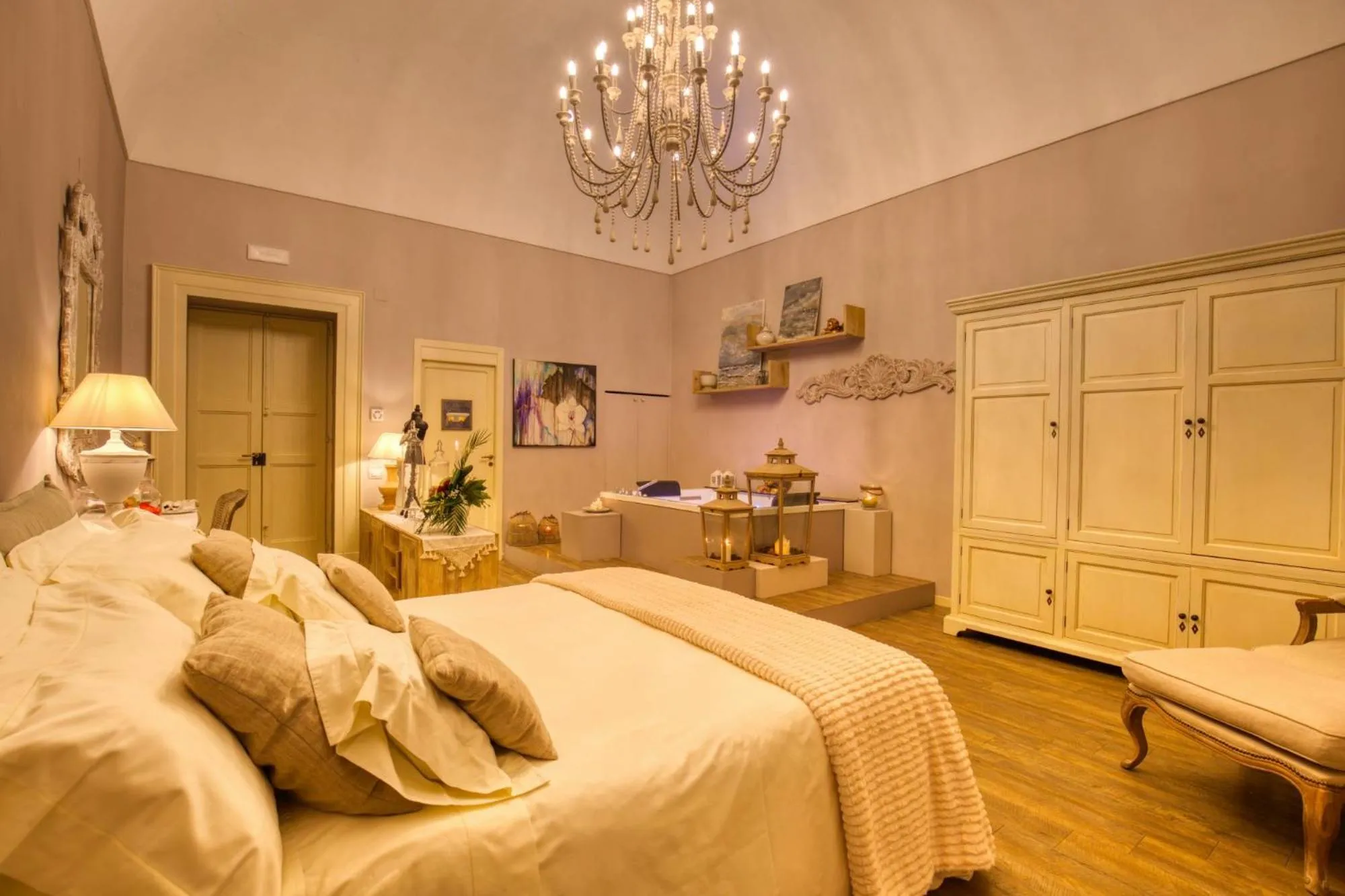 Photo of the whole room, Bed in Corte Rossetti Le Dimore Luxury B&B