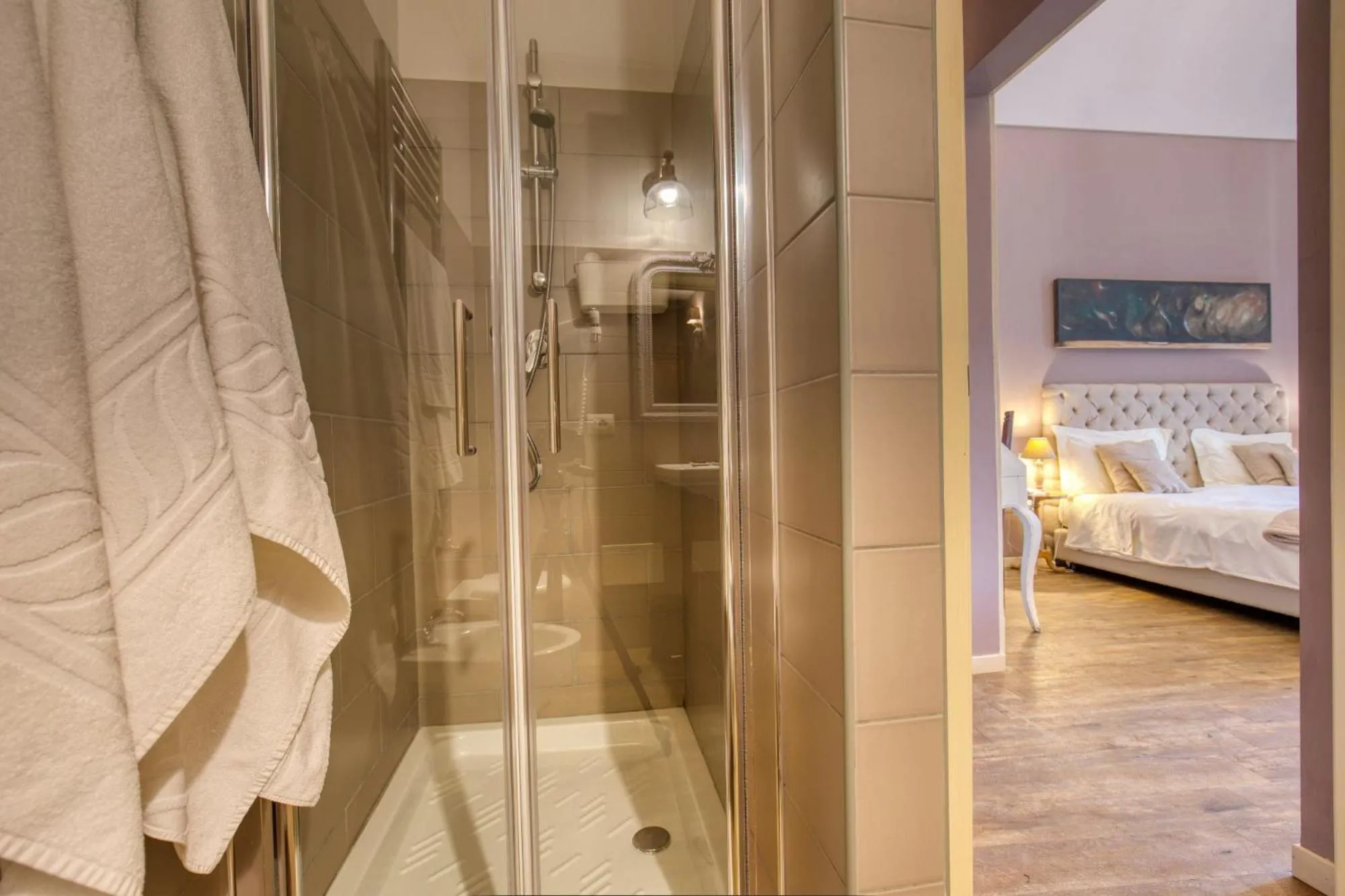 Bed in Corte Rossetti Le Dimore Luxury B&B